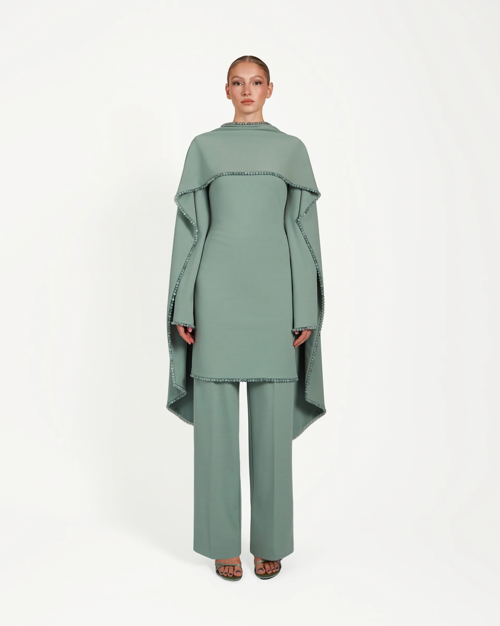 Kahlaa Trousers - Jade Green - Image 3