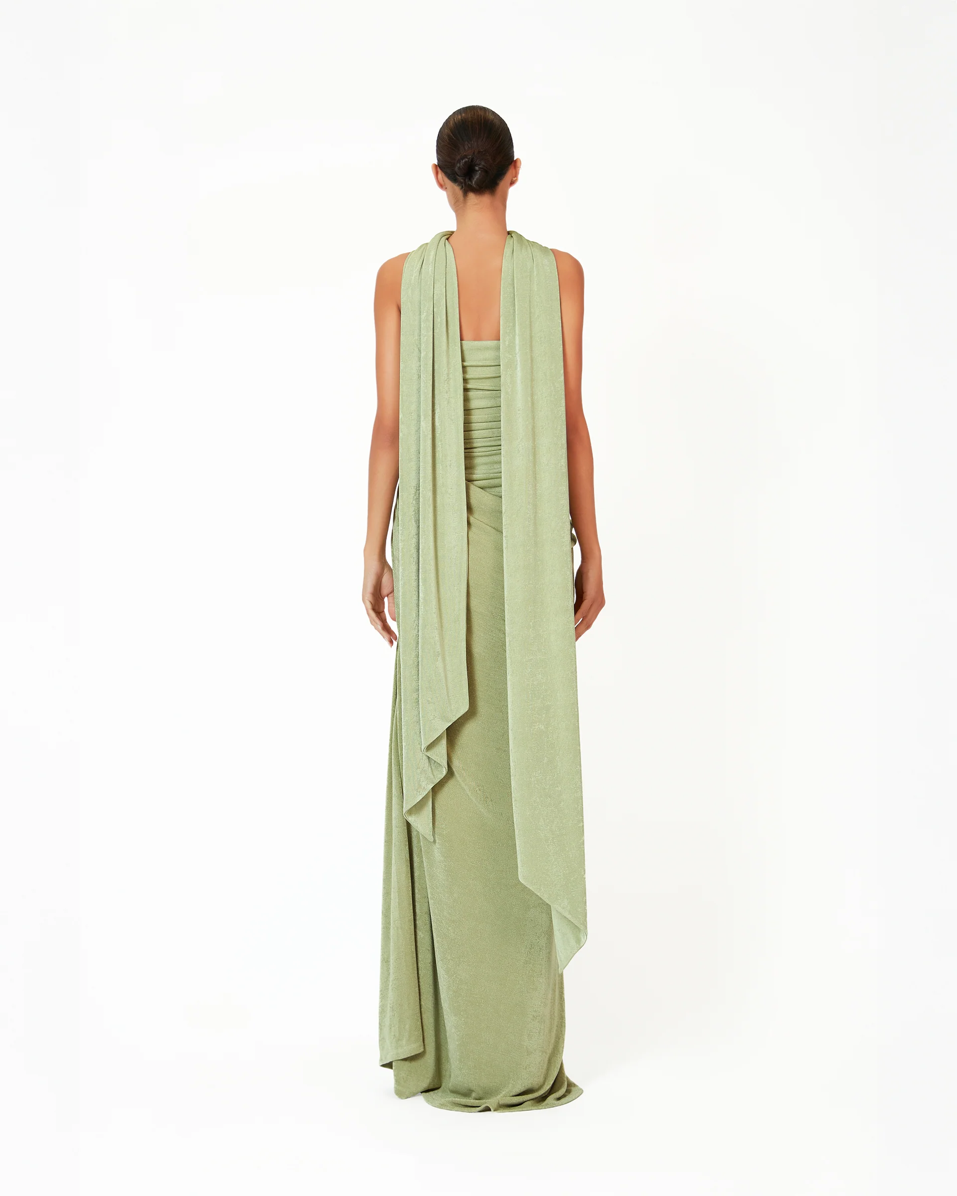 Kahlia Dress - Sage Green - Image 4