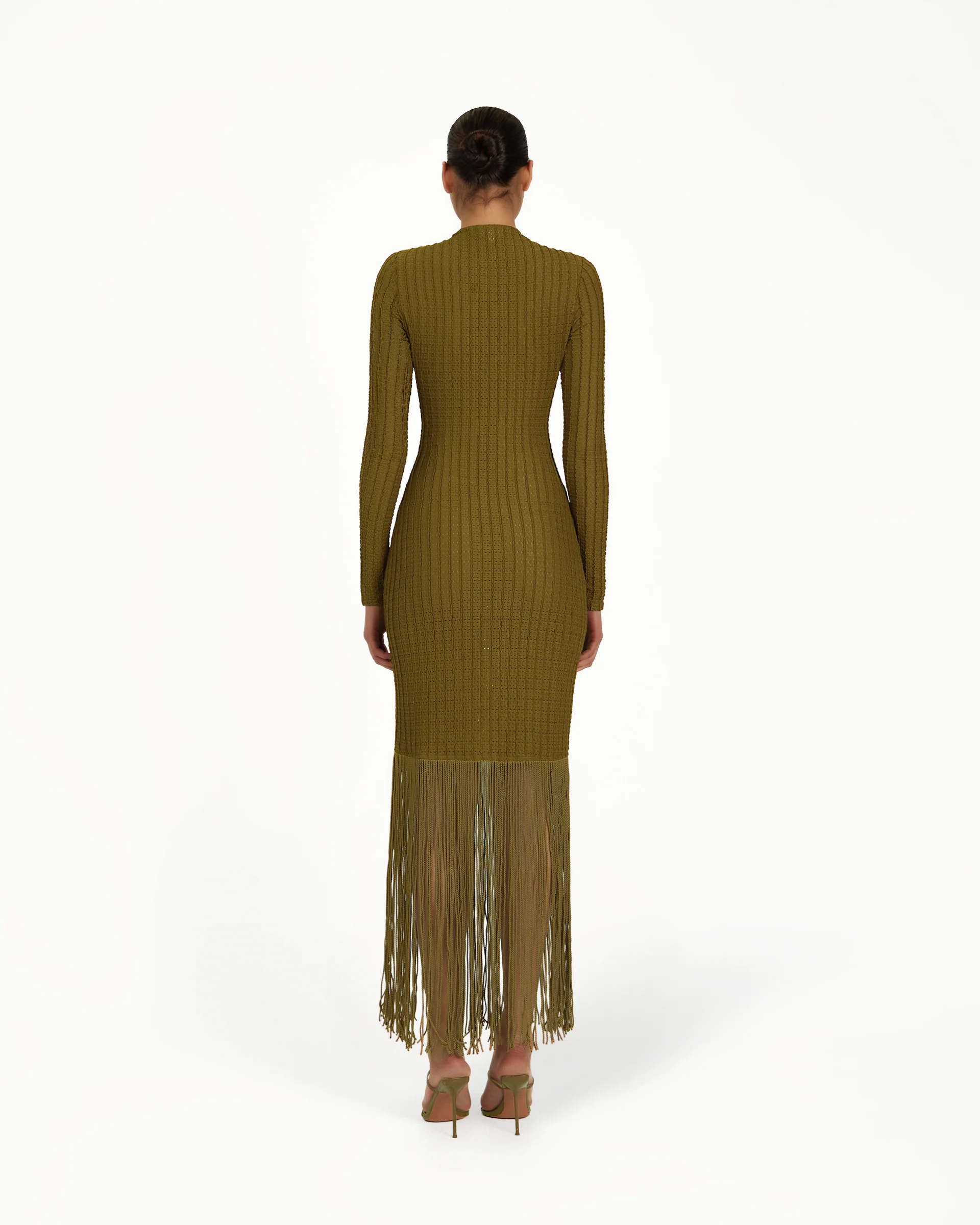 Kahra Dress - Khaki - Image 4
