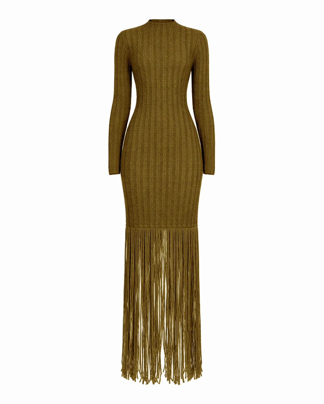 Kahra Dress - Khaki - Image 7