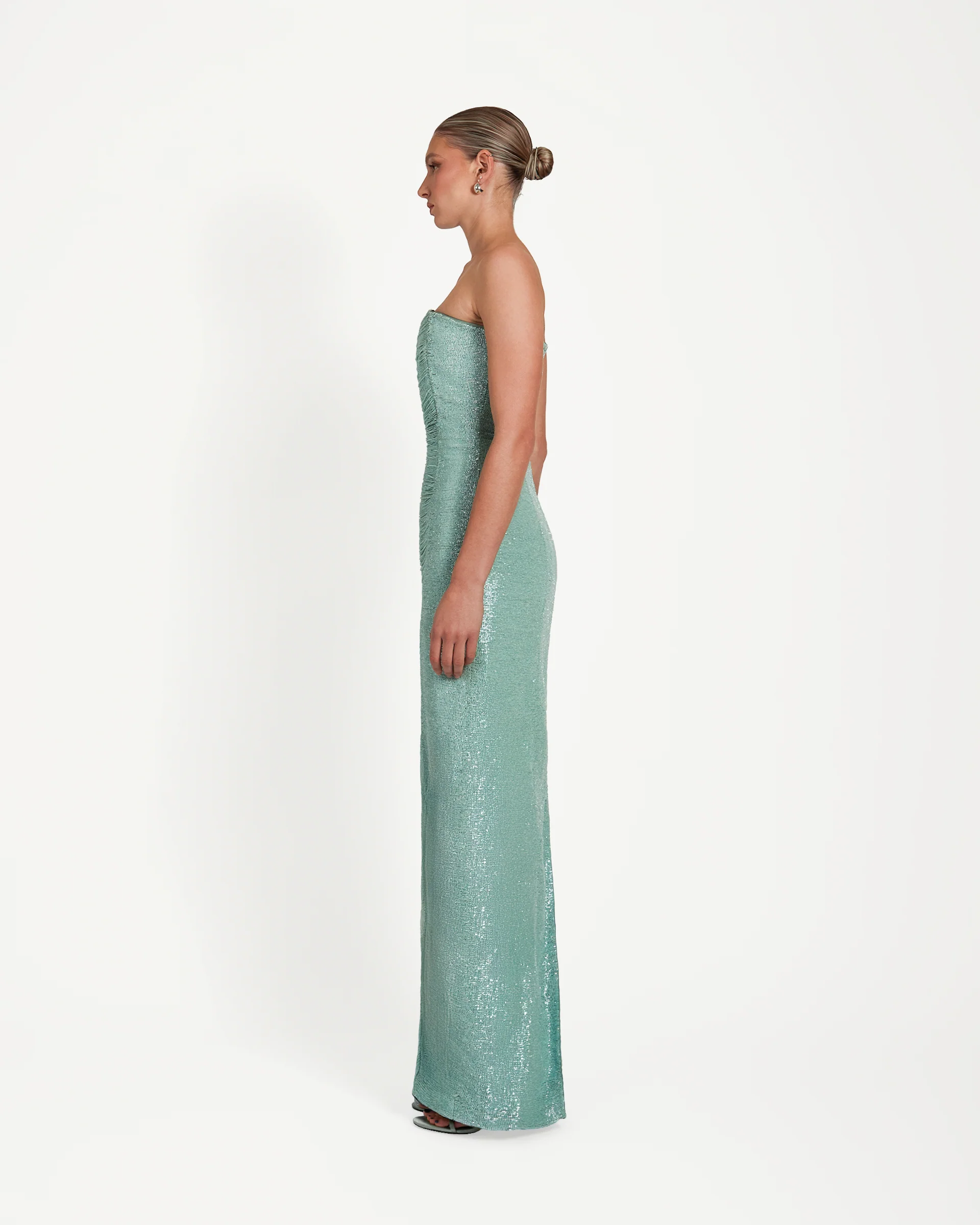 Kaida Dress - Jade Green - Image 3