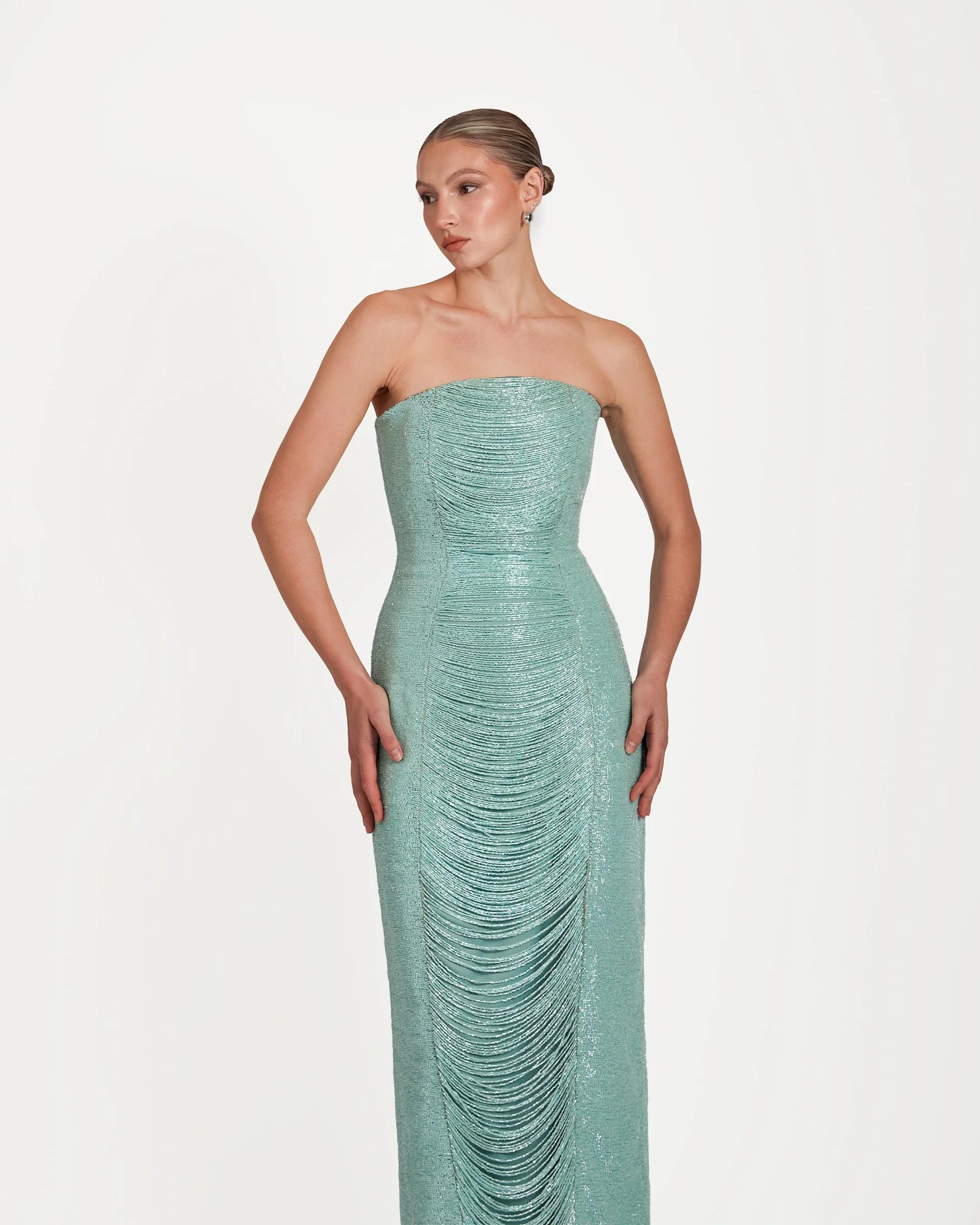 Kaida Dress - Jade Green - Image 5