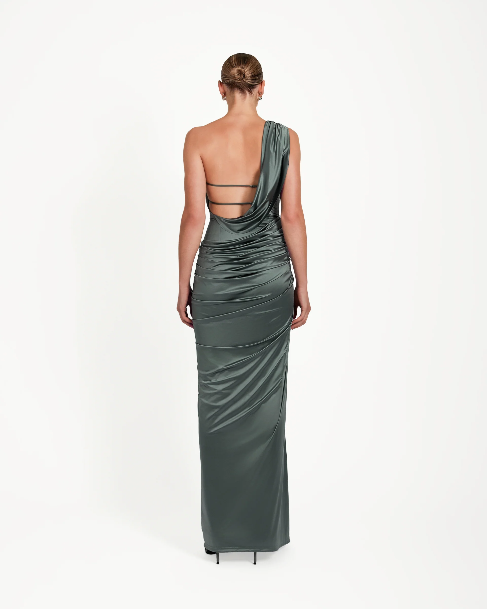 Kaleena Dress - Jade Blue - Image 4