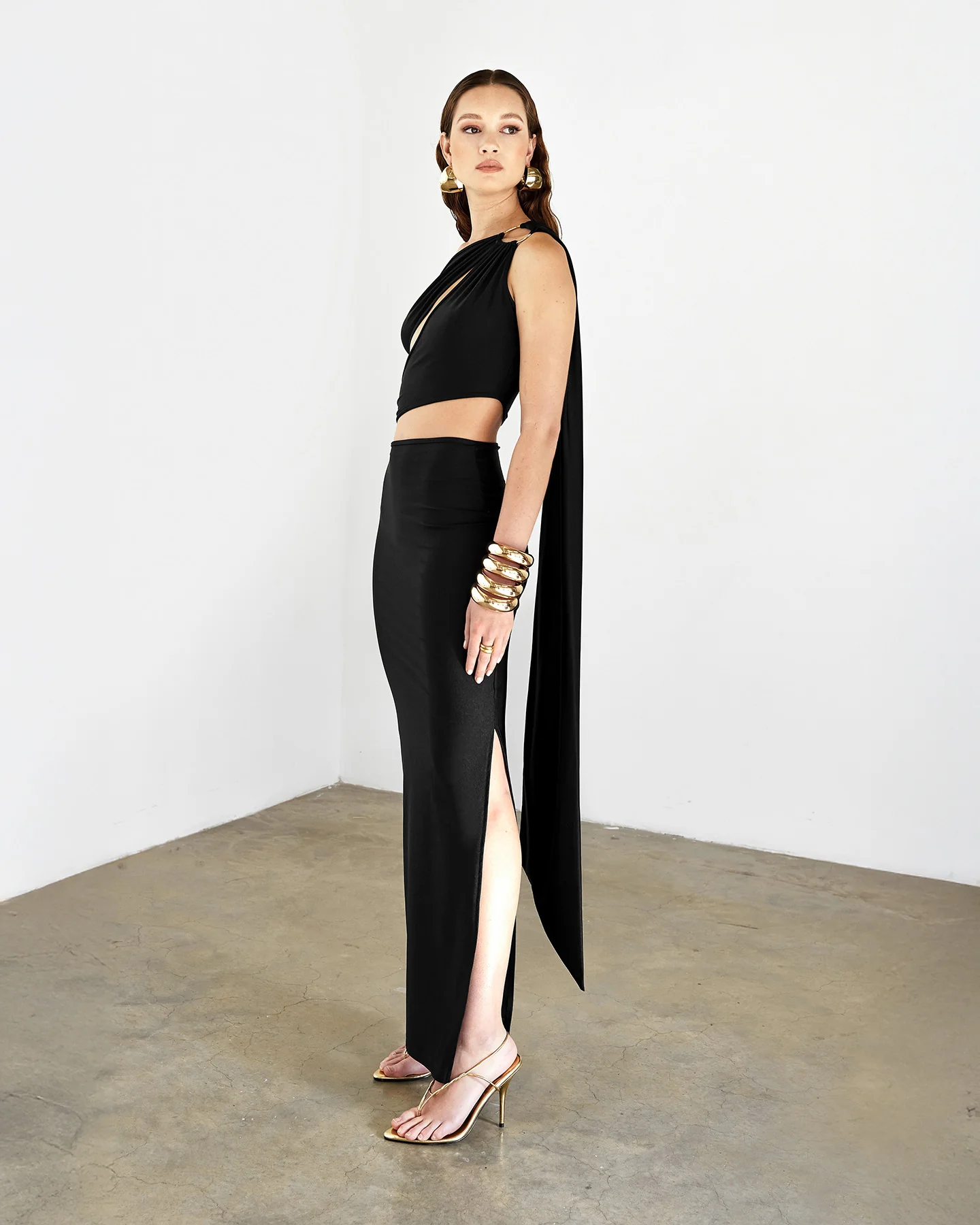 Kalentina Dress - Black - Image 4