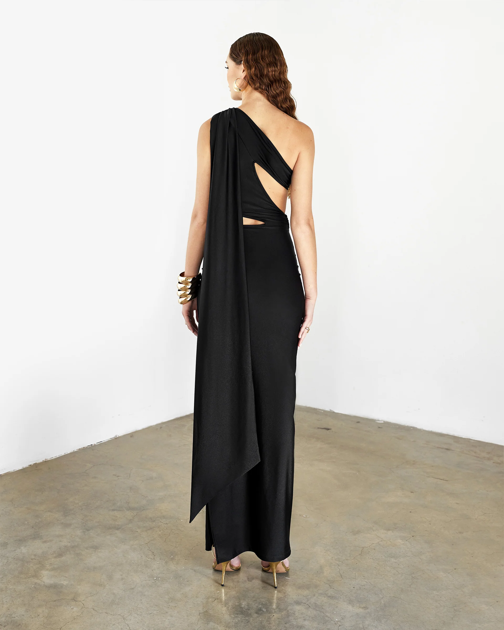 Kalentina Dress - Black - Image 5