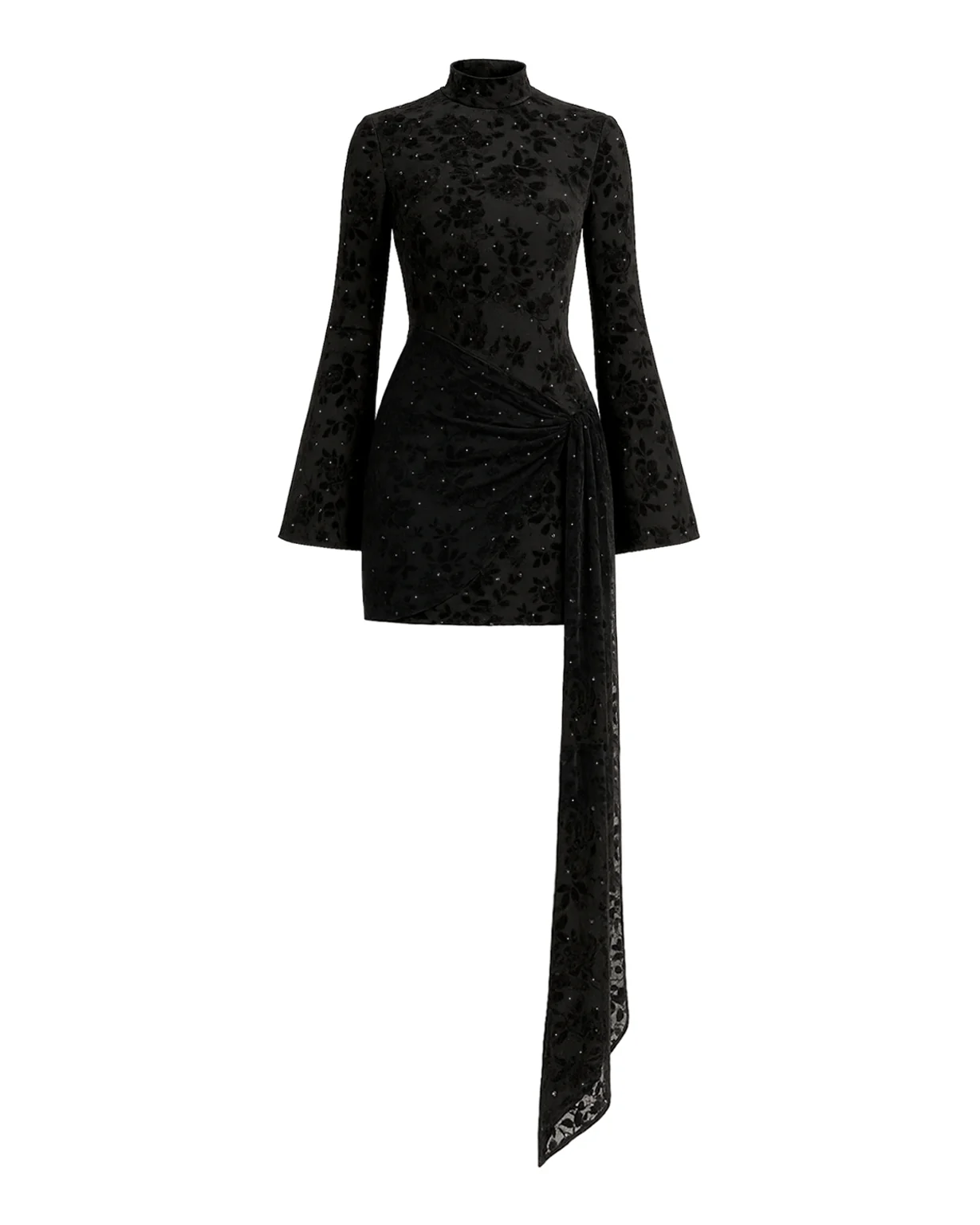 Kalesy Mini Dress - Black - Image 7