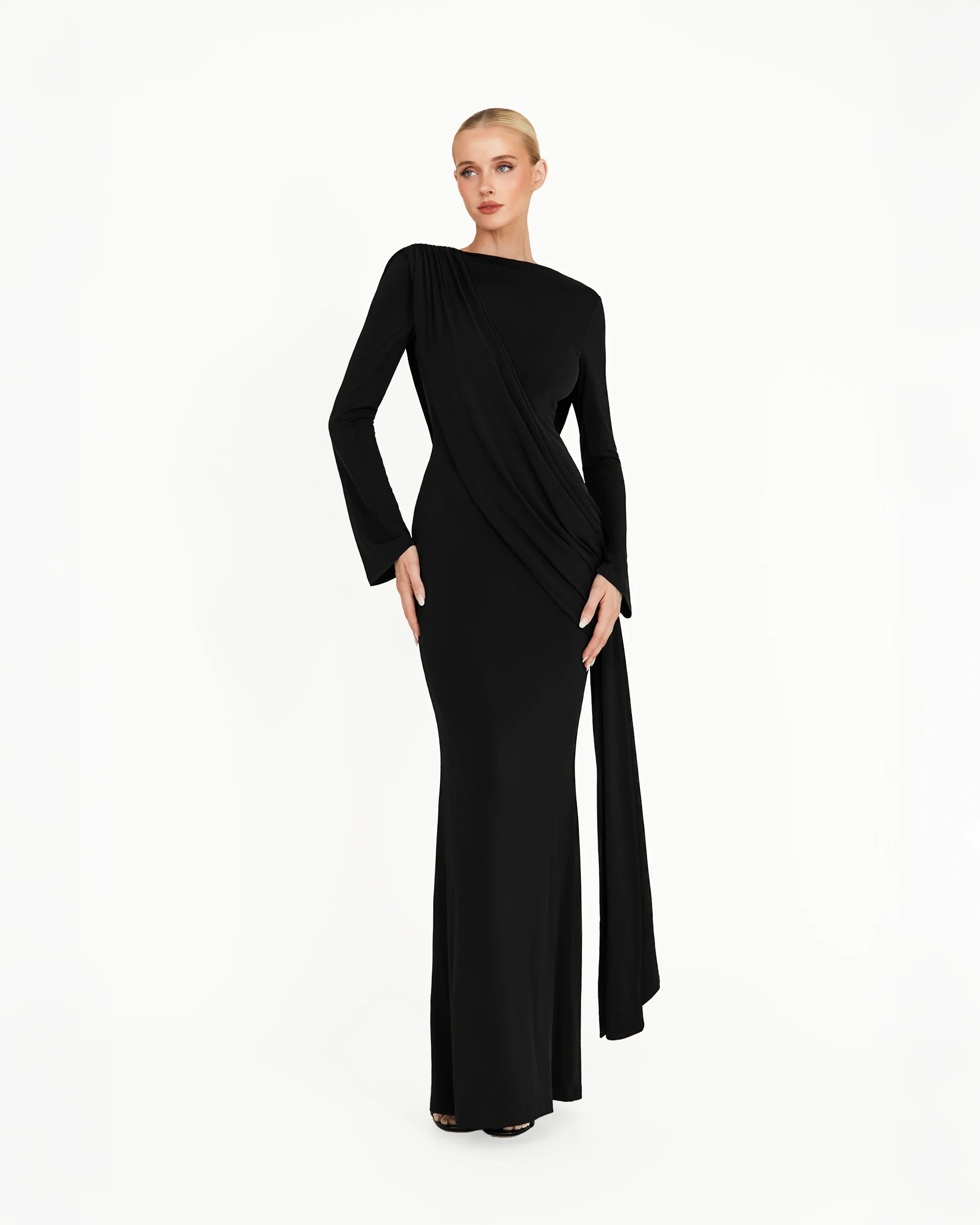 Kaori Dress - Black - Image 6