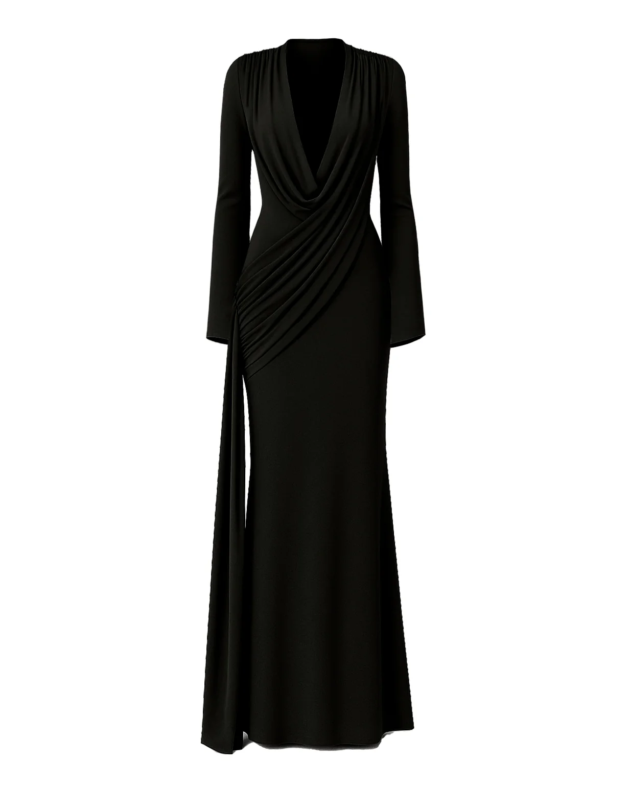 Kaori Dress - Black - Image 9