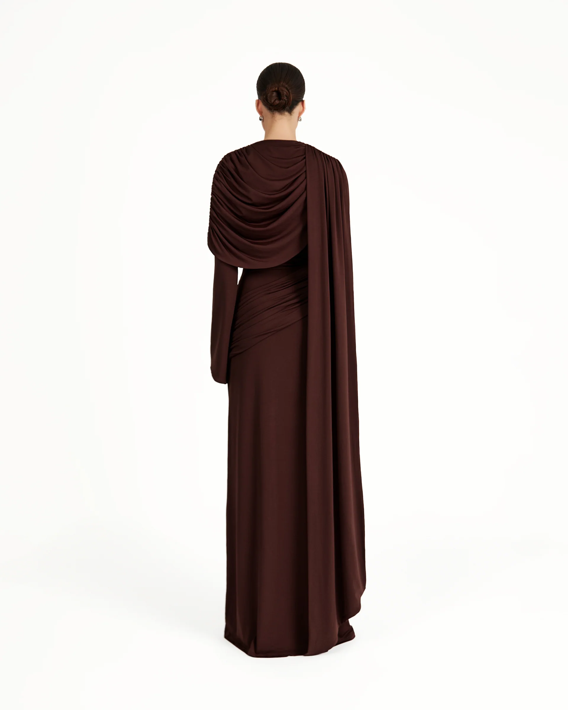 Karelia Dress - Brown - Image 4