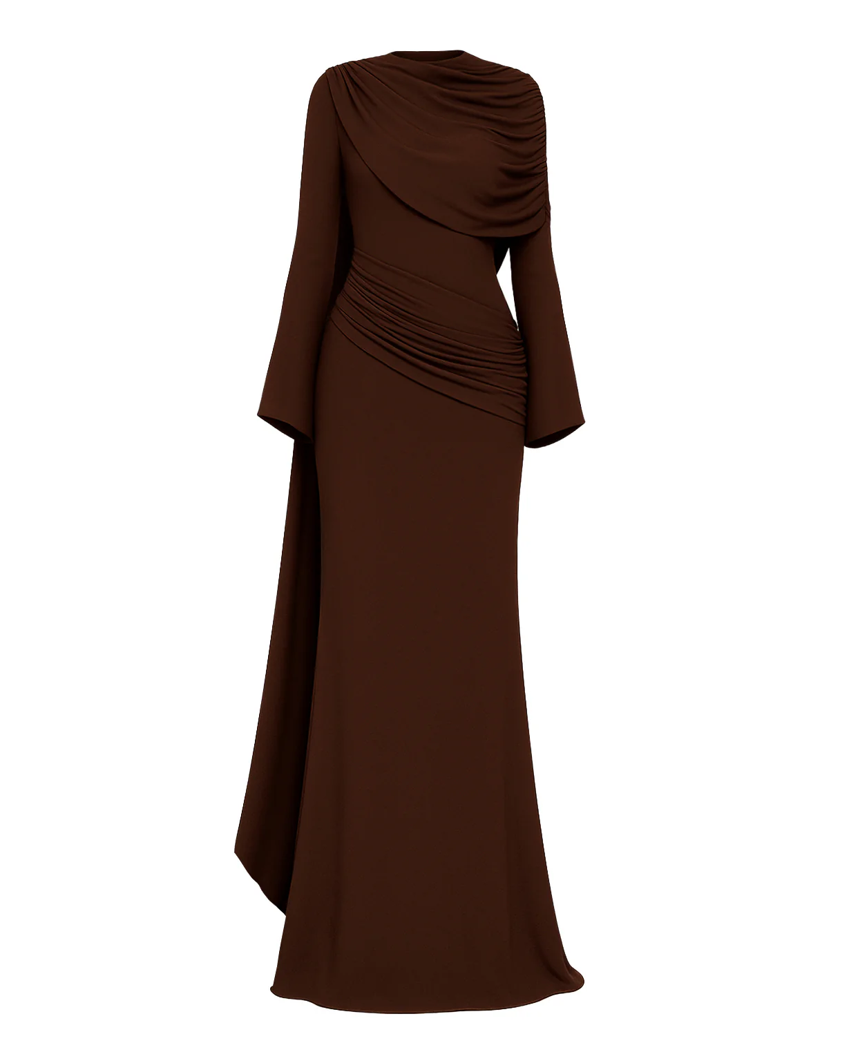 Karelia Dress - Brown - Image 7