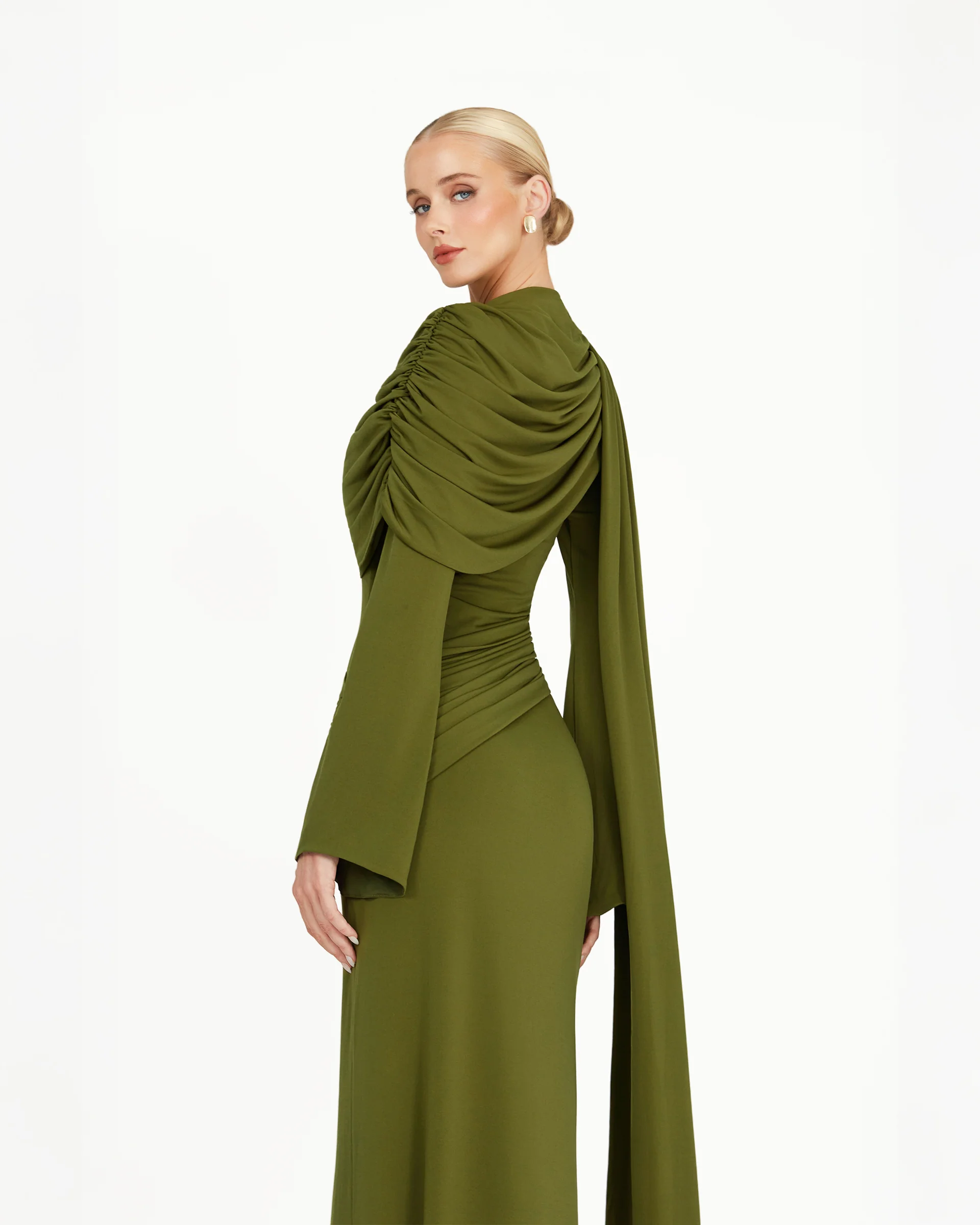 Karelia Dress - Khaki - Image 5