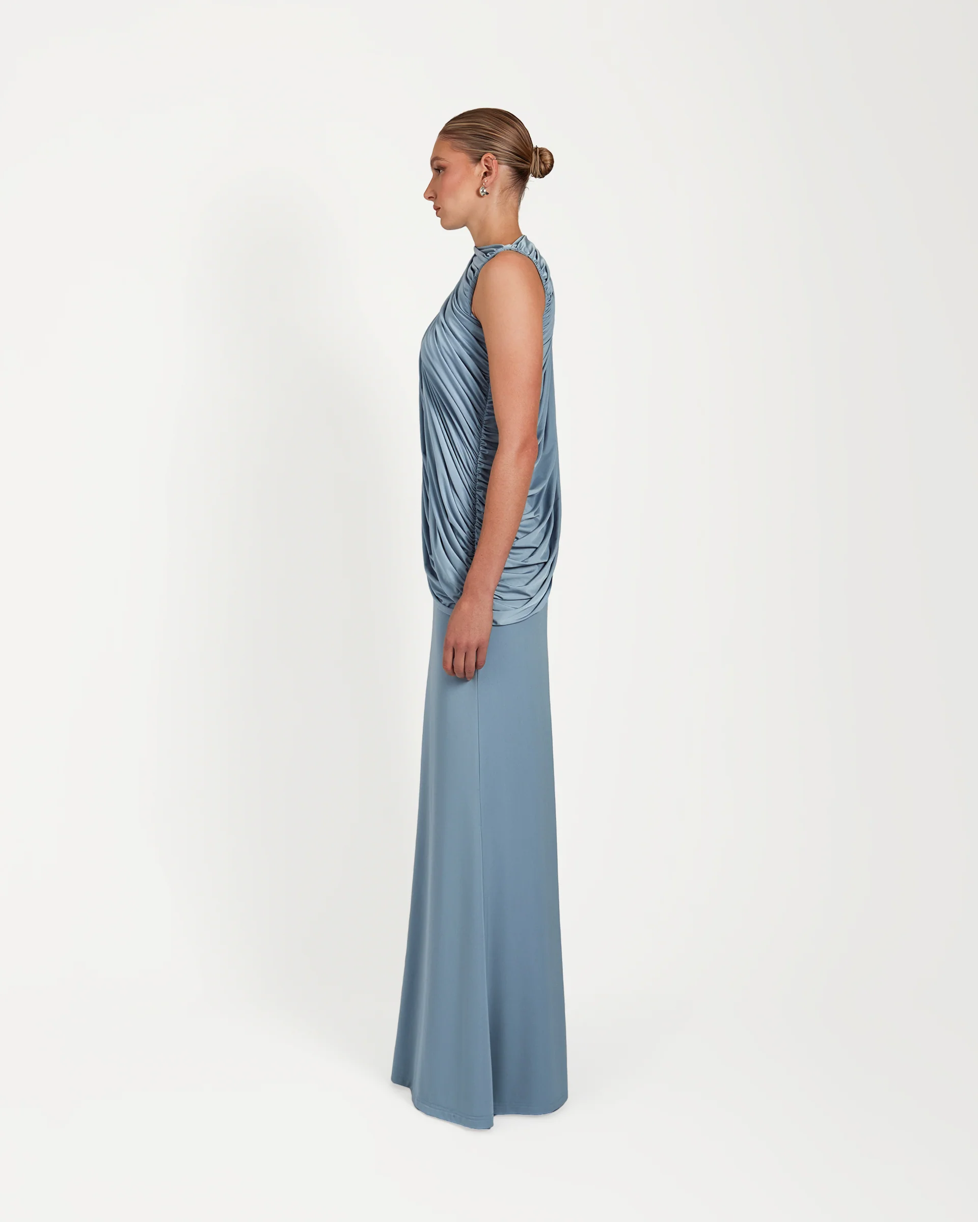 Kari Dress - Blue - Image 3