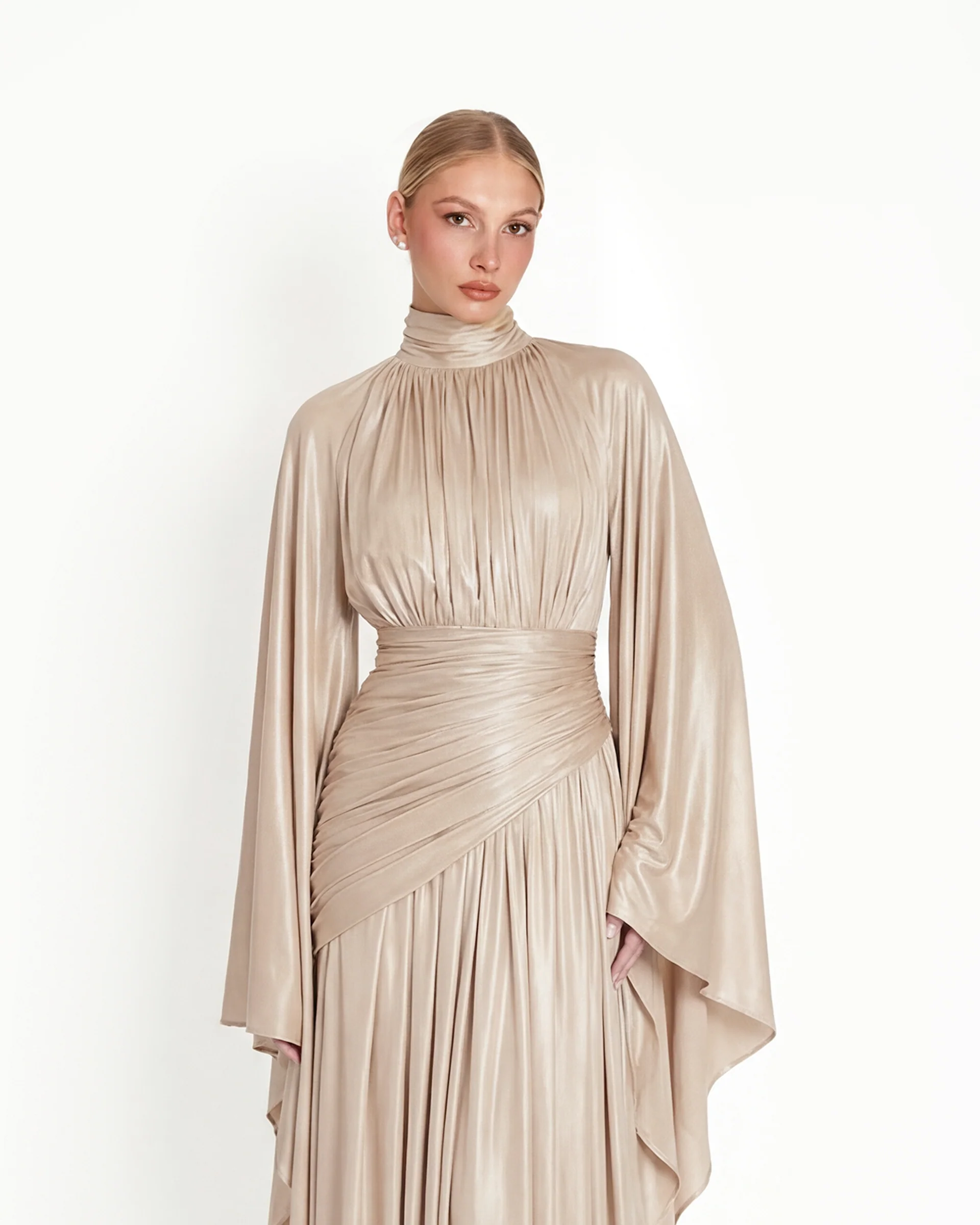 Kasir Dress - Champagne - Image 5