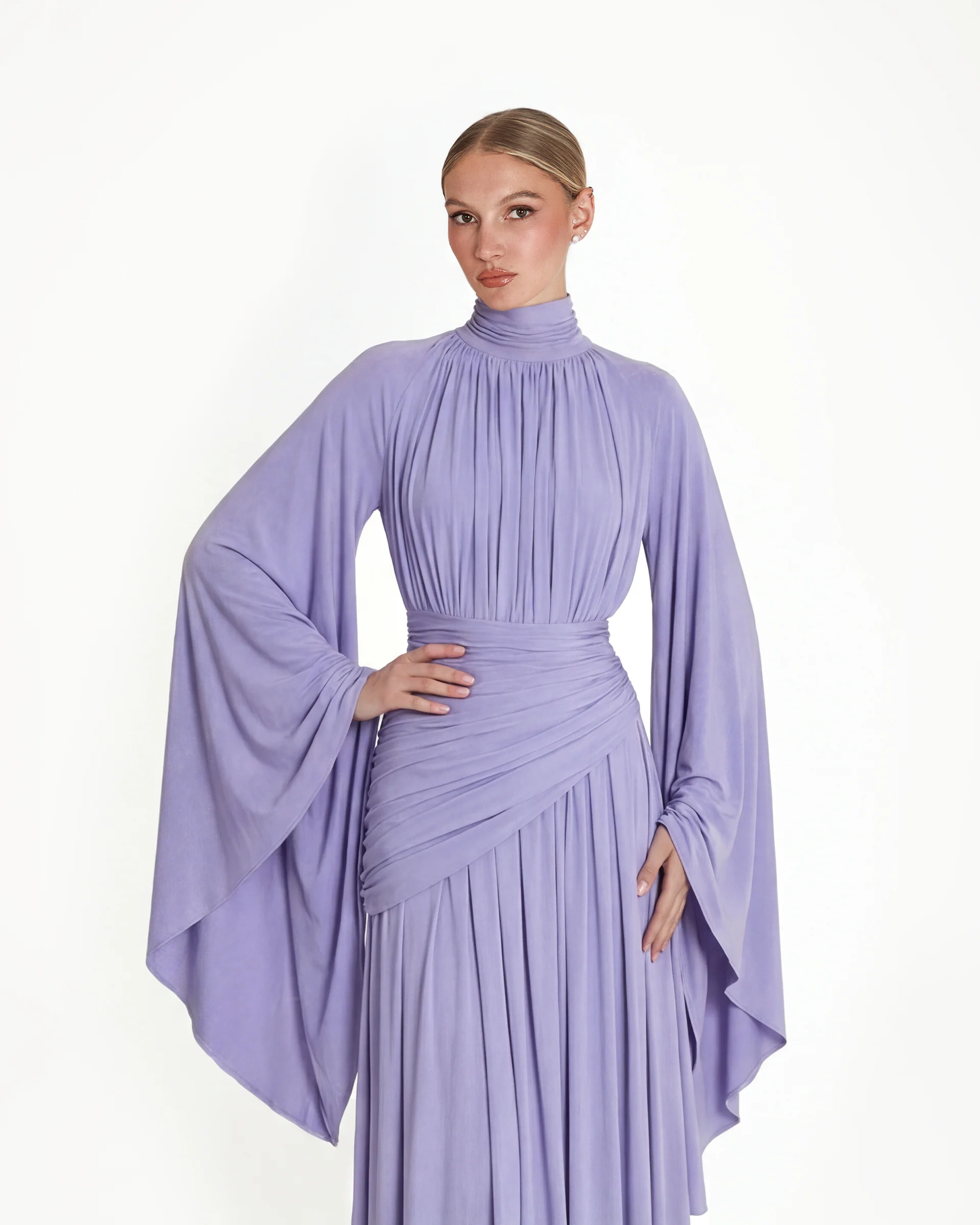 Kasir Dress - Lilac - Image 5
