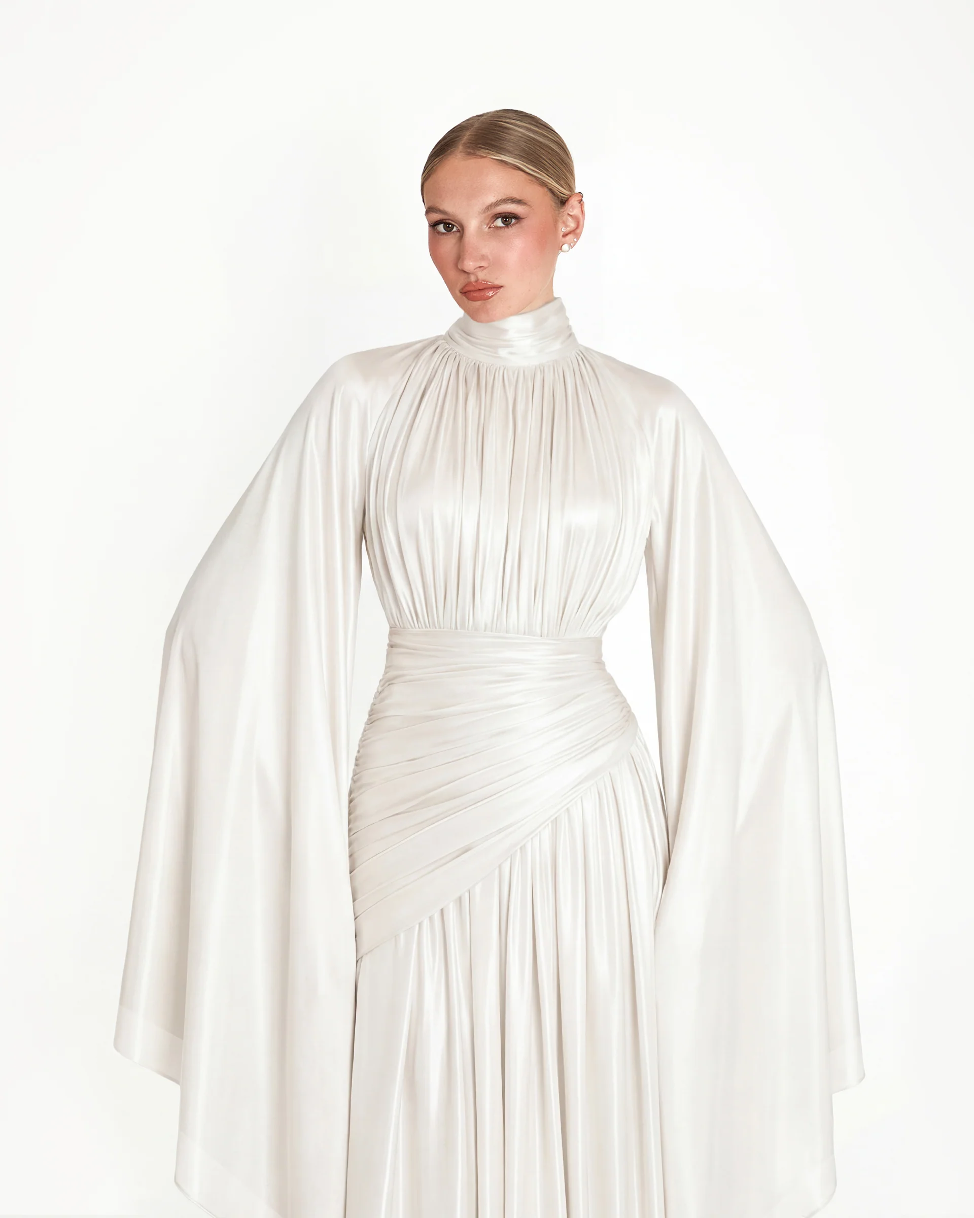 Kasir Dress - White - Image 5