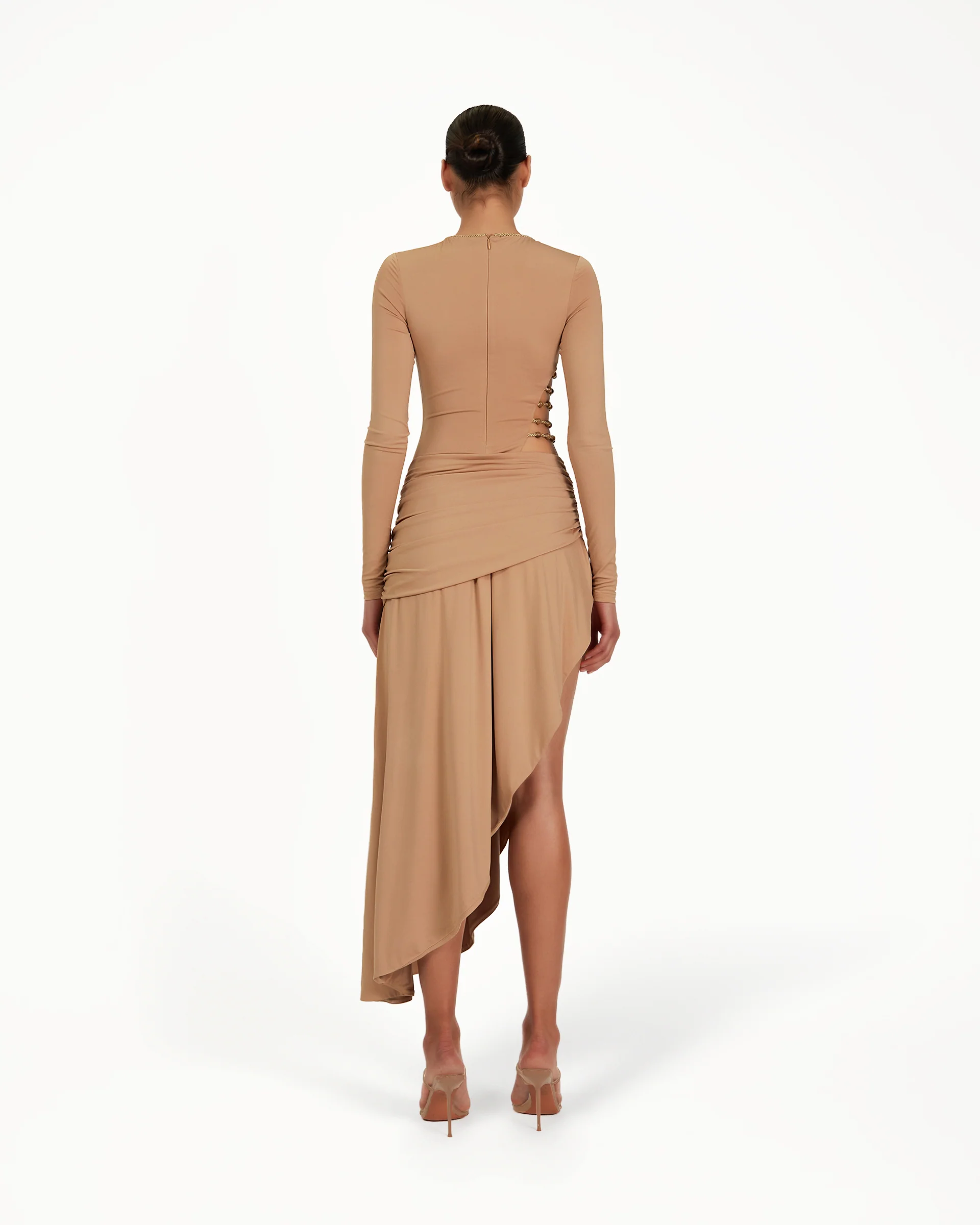 Kasmina Dress - Tan - Image 4