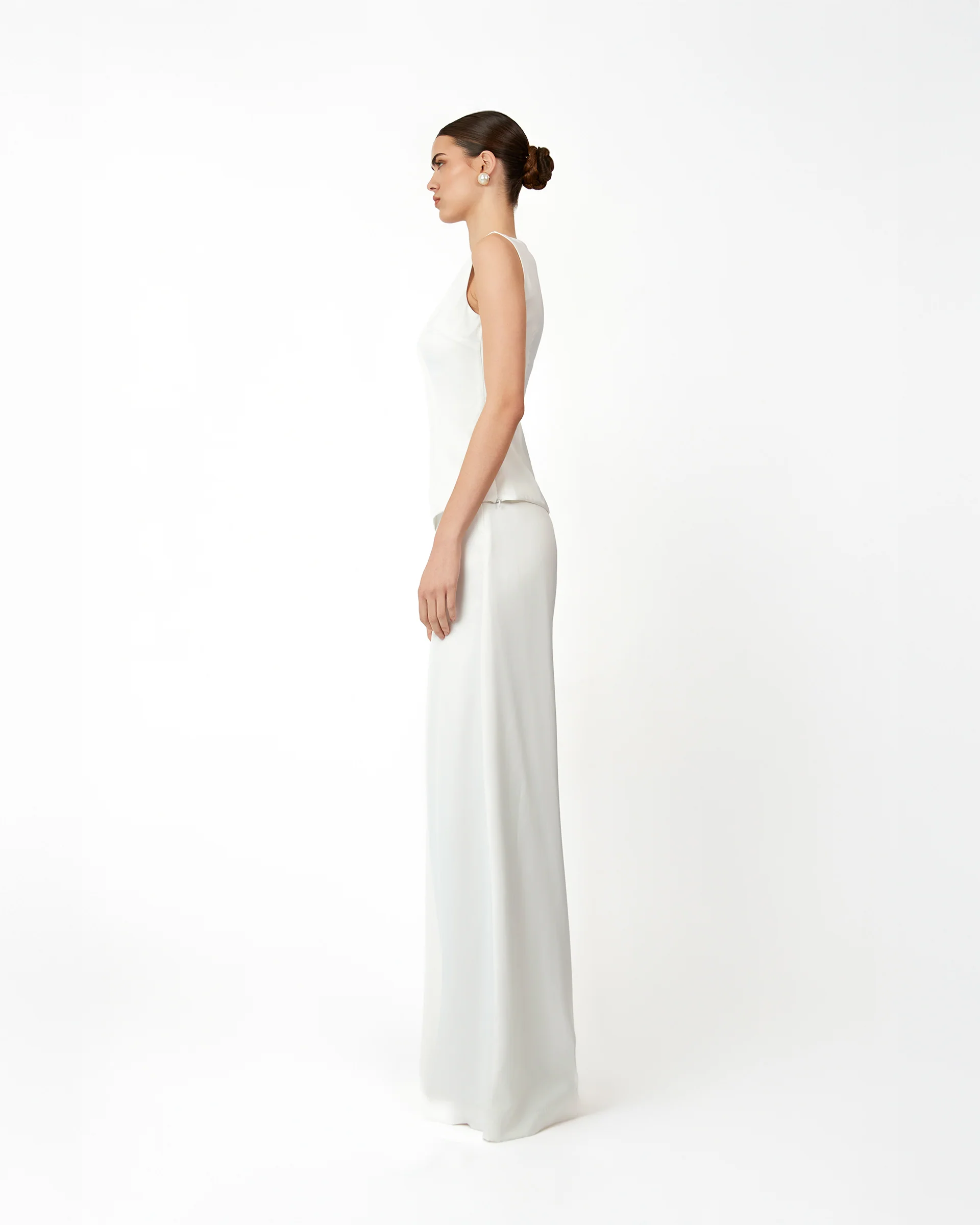 Kastrid Trousers - Ivory - Image 4