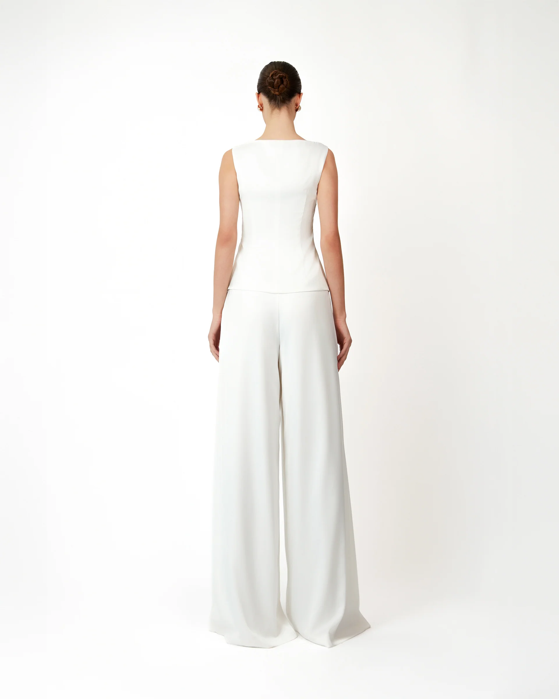 Kastrid Trousers - Ivory - Image 5