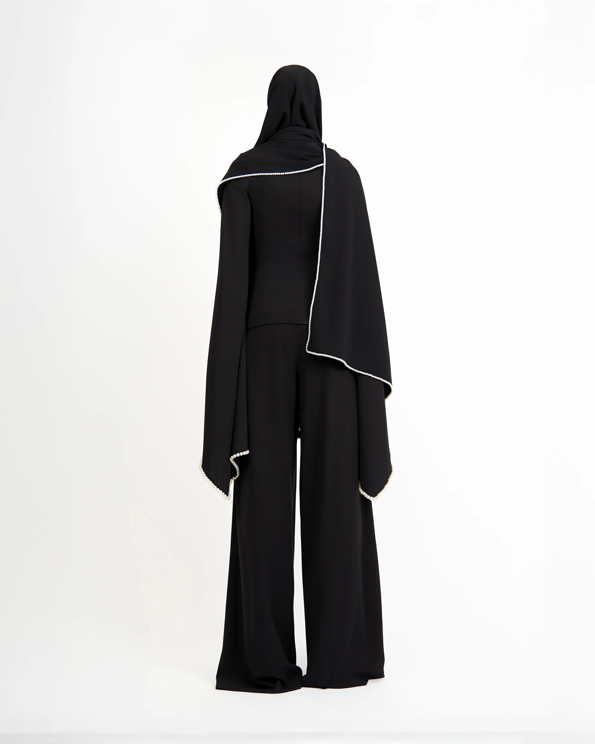 Katima Scarf - Black - Image 4
