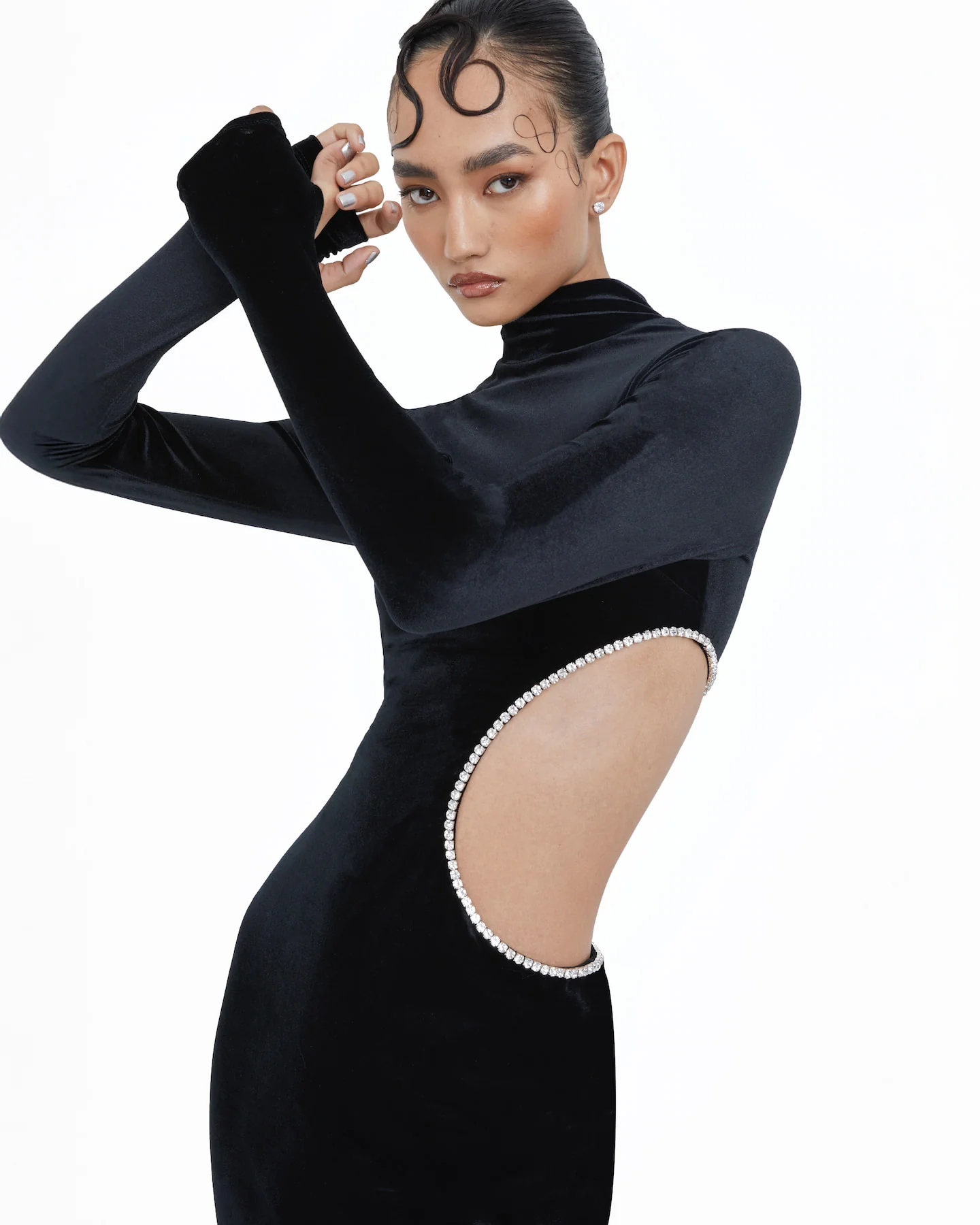 Kaudrey Dress - Black - Image 2