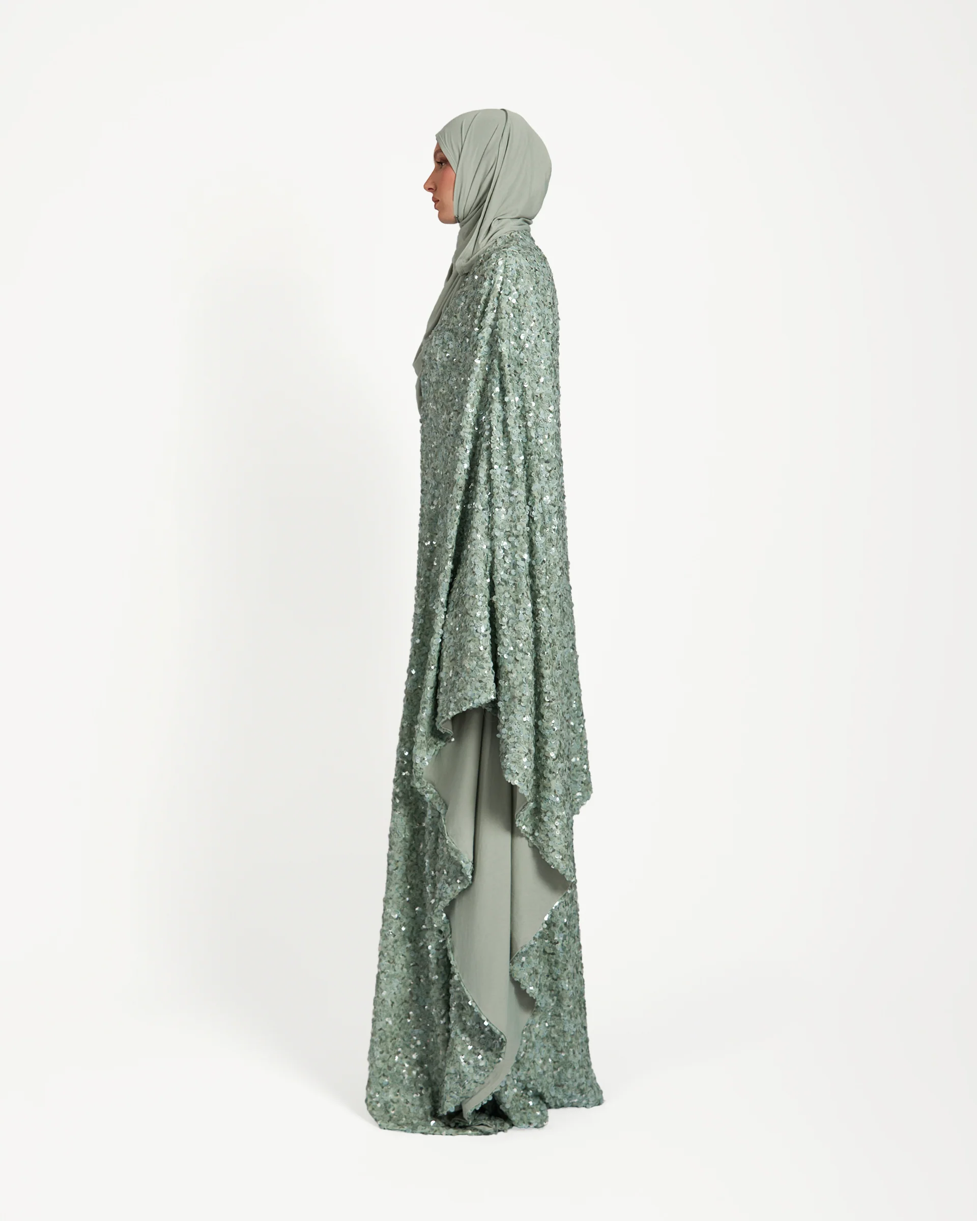 Kayal Abaya - Jade Green - Image 3
