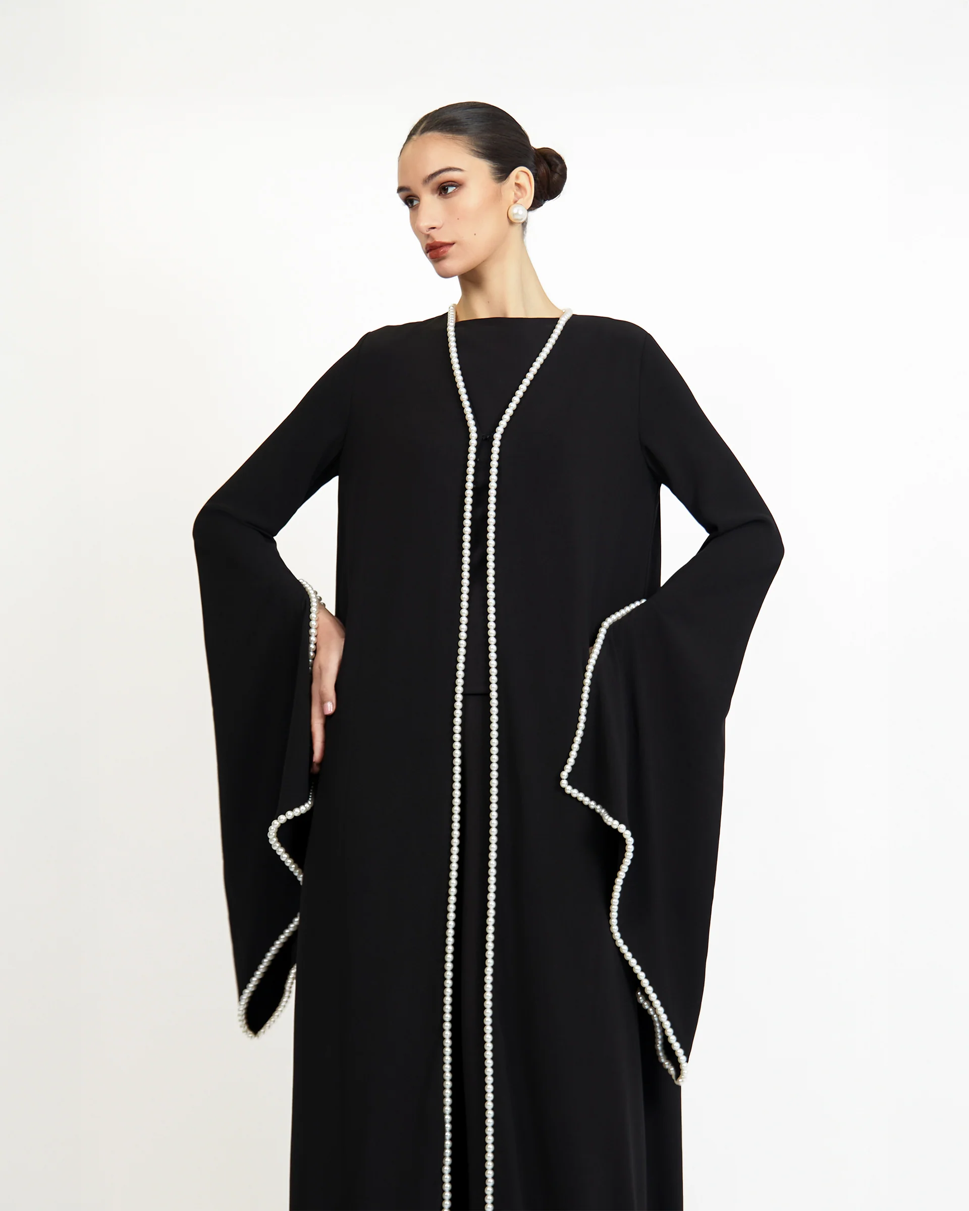 Kayesha Abaya - Black - Image 5