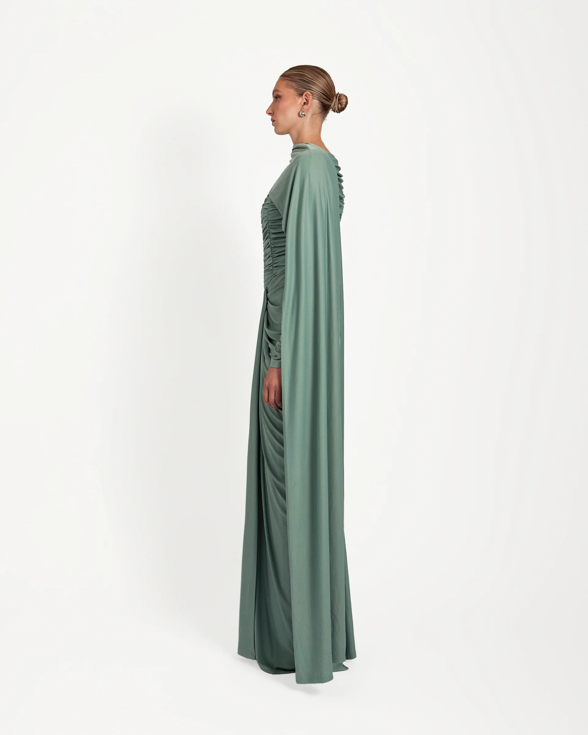 Kayreen Dress - Jade Green - Image 3