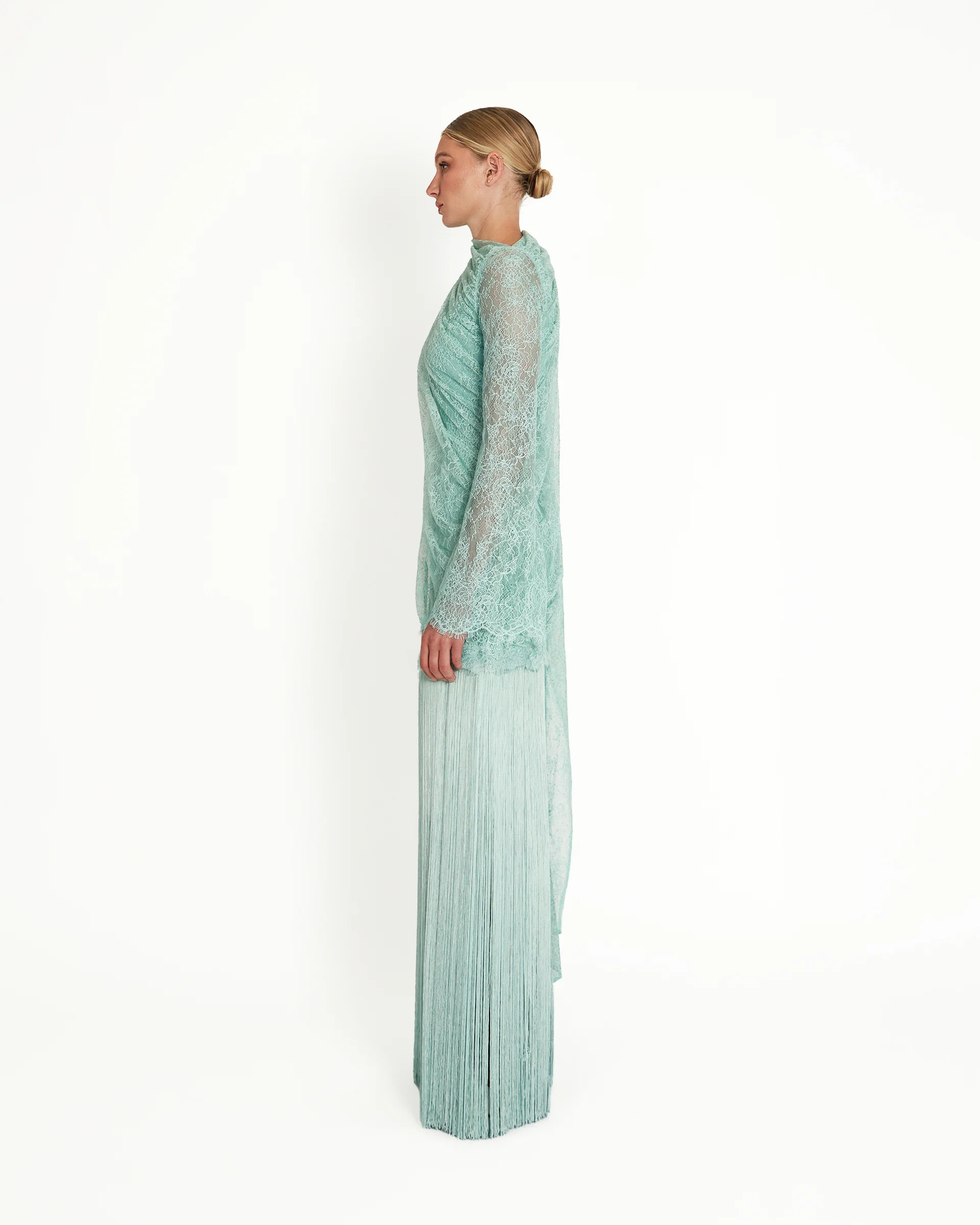 Keela Dress - Mint Green - Image 3