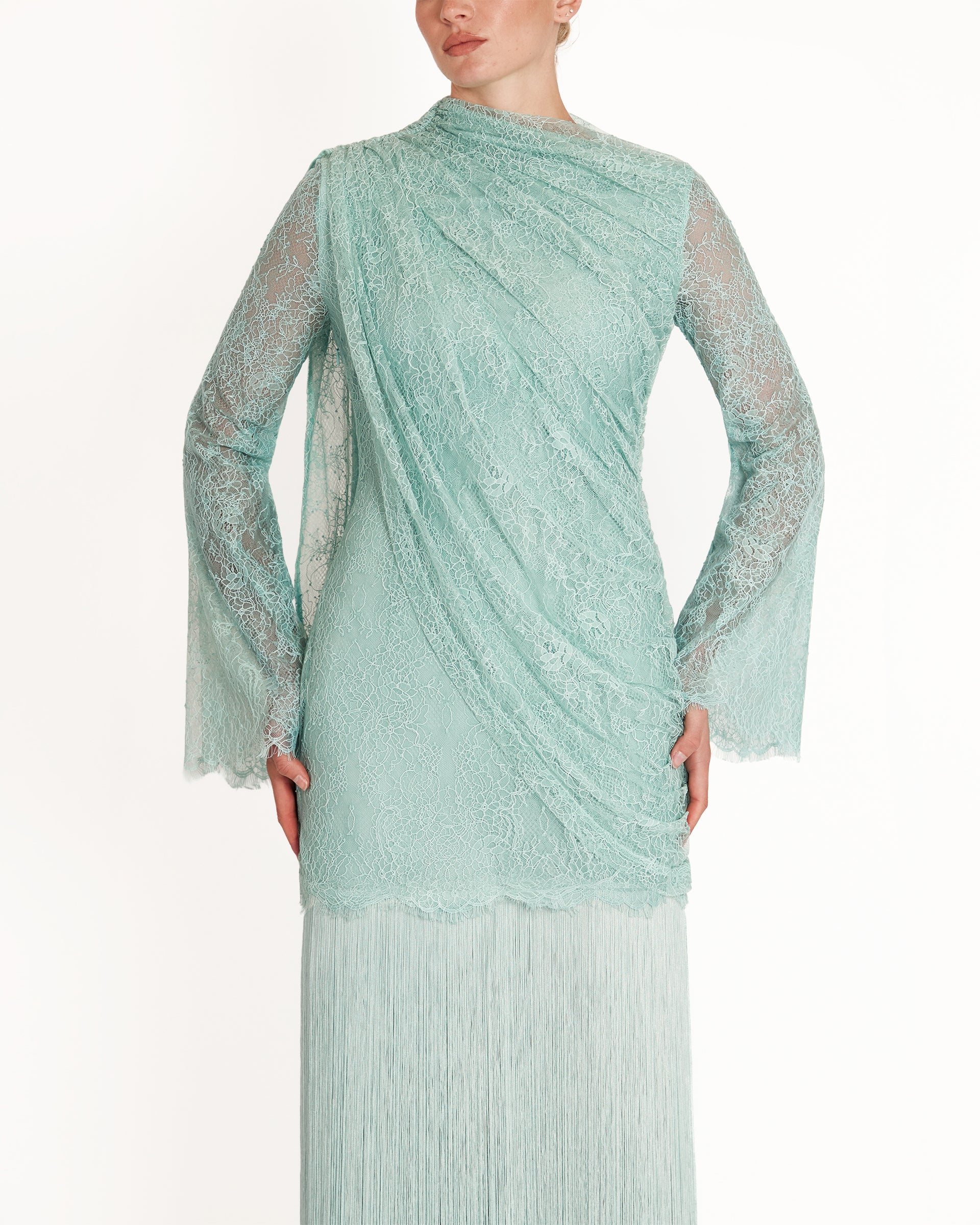 Keela Dress - Mint Green - Image 5