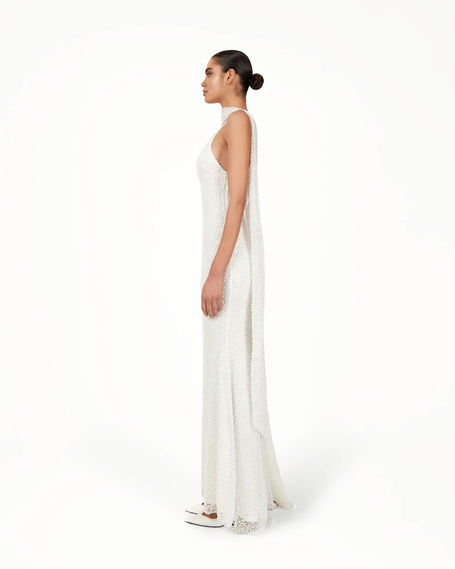 Kelara Dress - White - Image 3