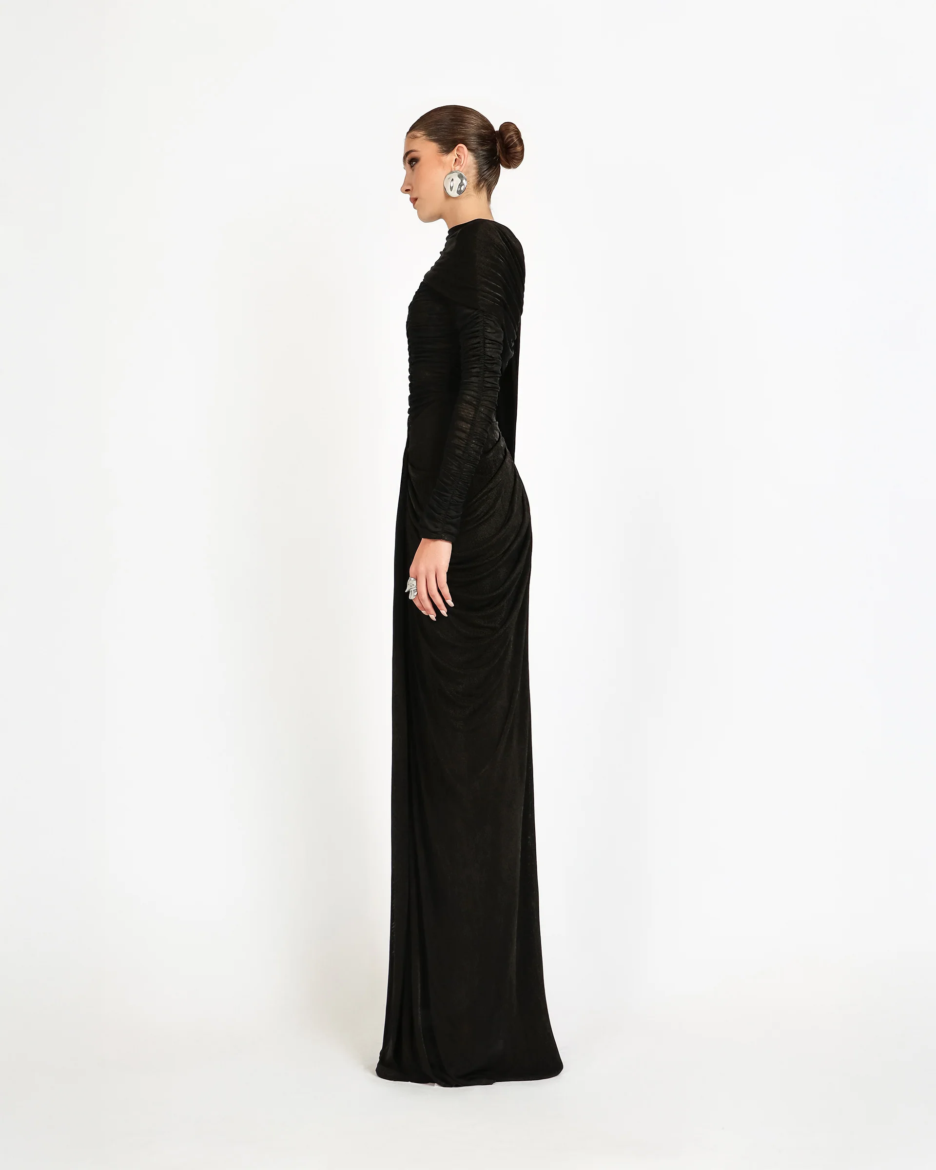Kemmiye Dress - Black - Image 3