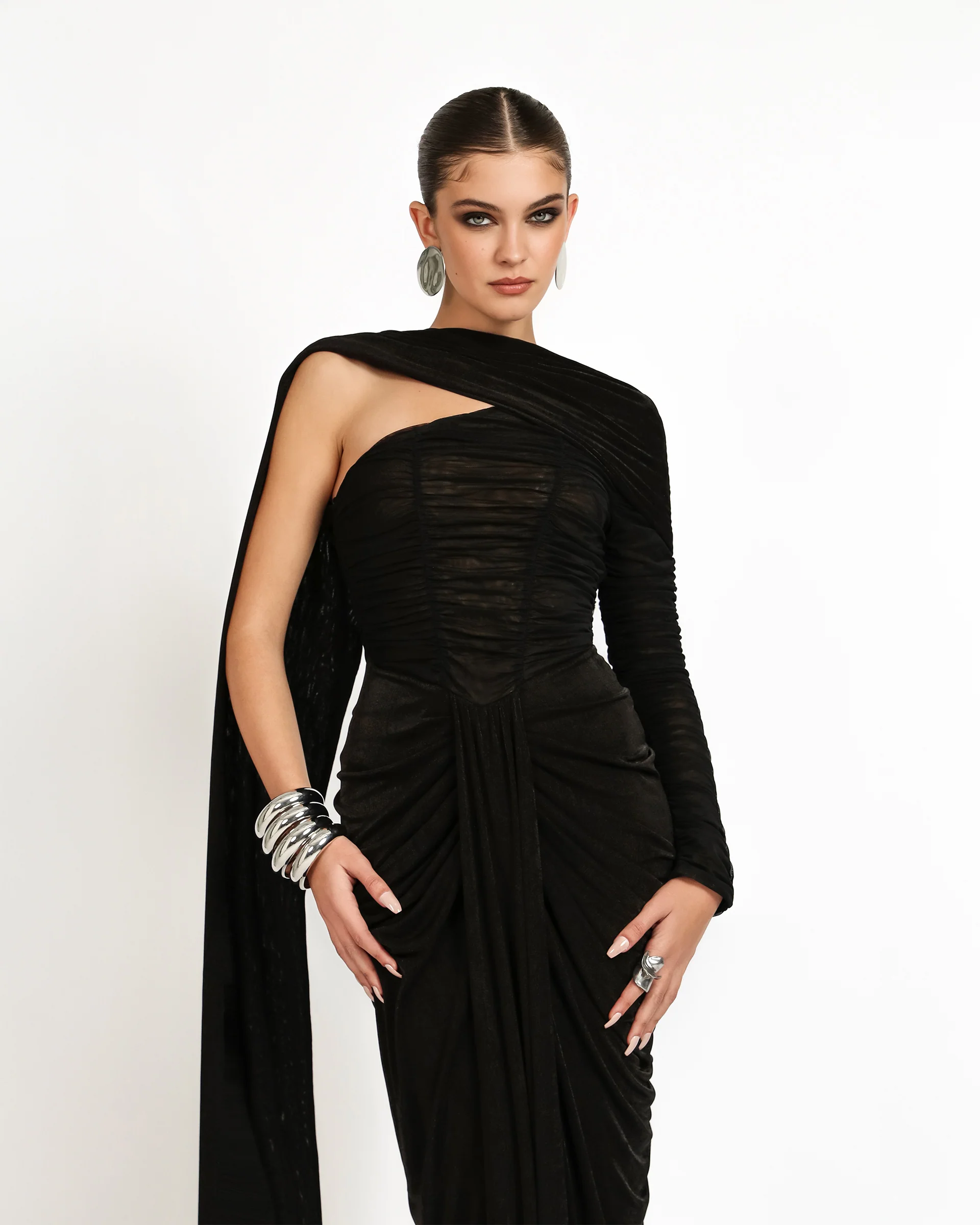 Kemmiye Dress - Black - Image 5