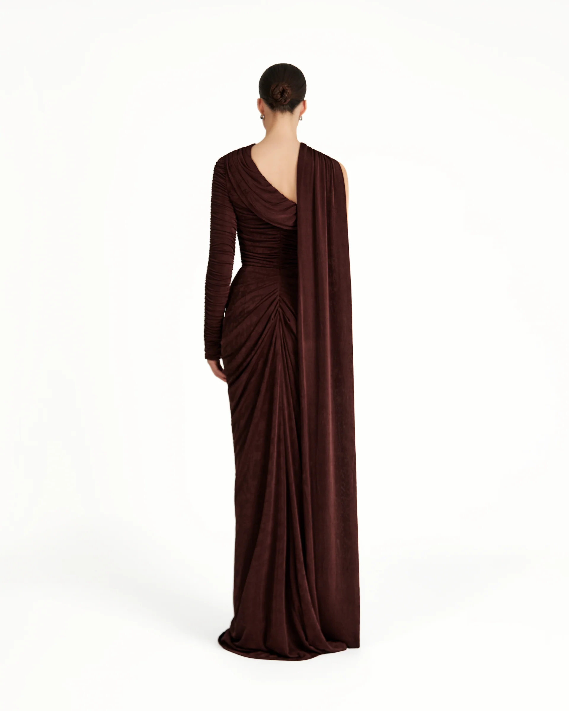 Kemmiye Dress - Brown - Image 4