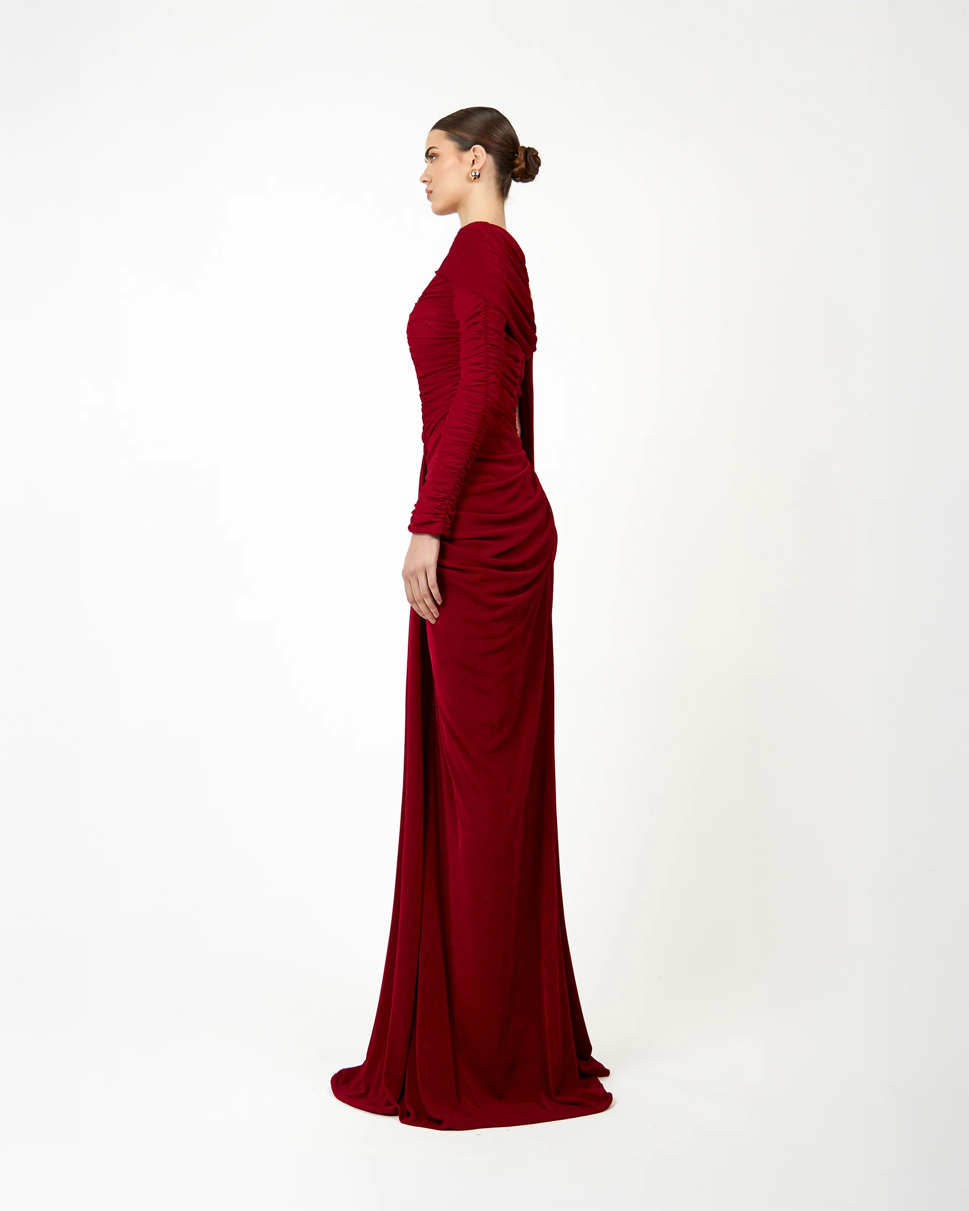 Kemmiye Dress - Red - Image 3