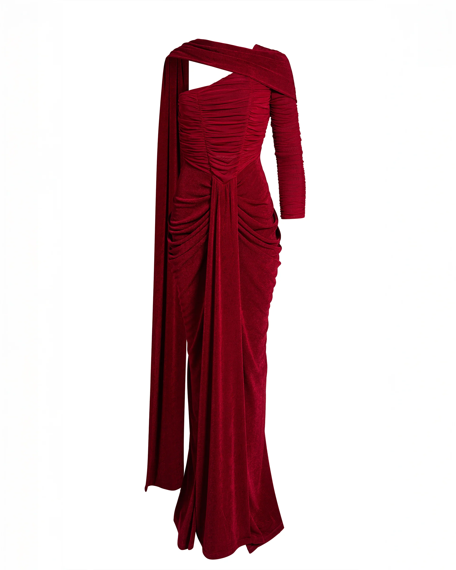 Kemmiye Dress - Red - Image 6