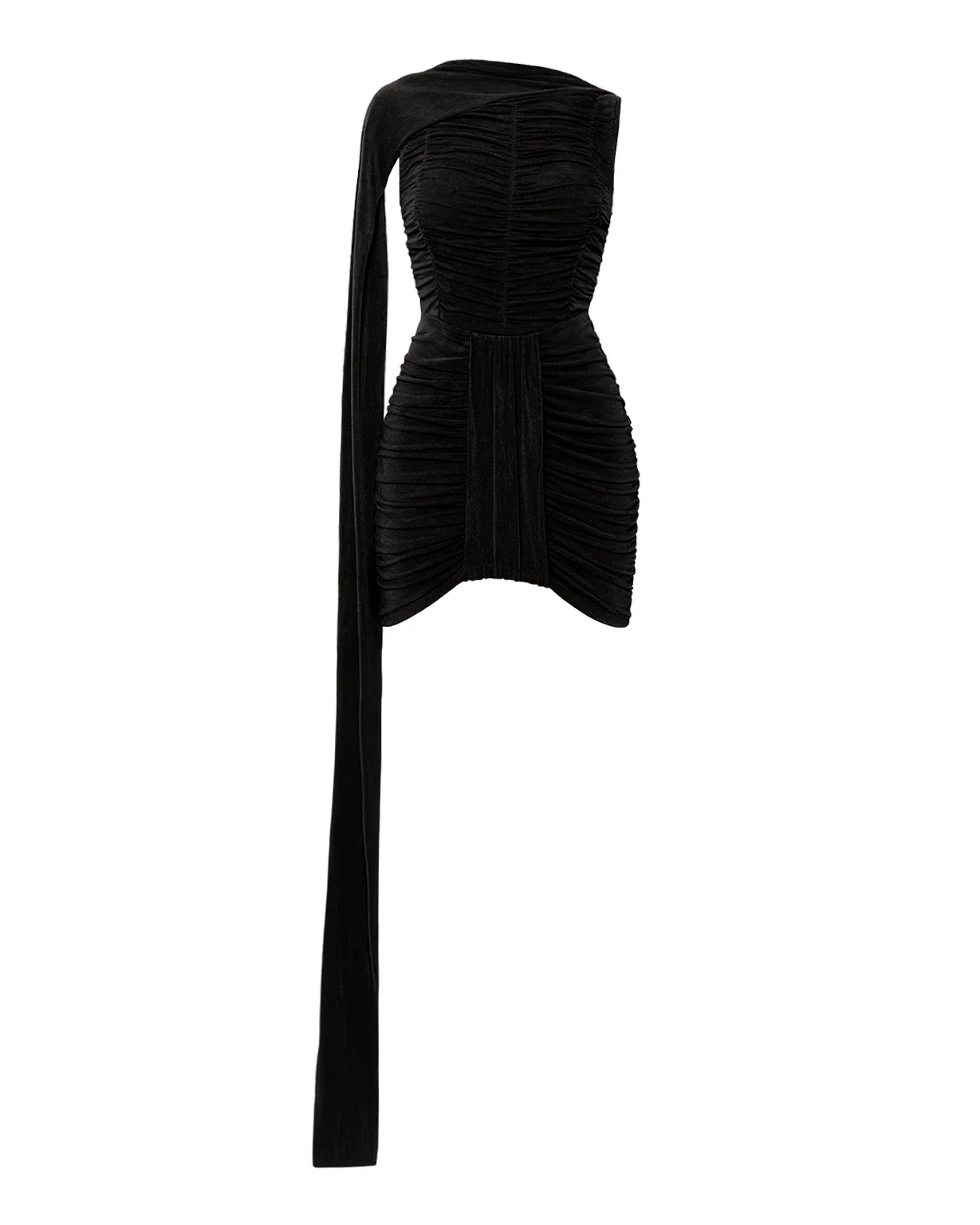 Kemmiye Mini Dress - Black - Image 7
