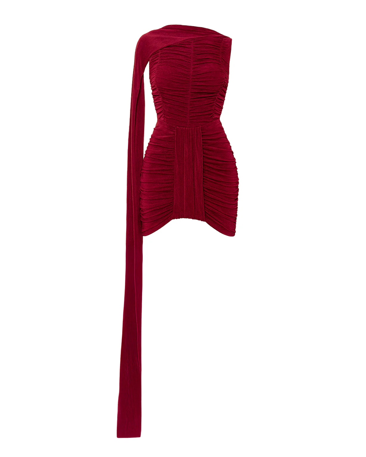 Kemmiye Mini Dress - Red - Image 7