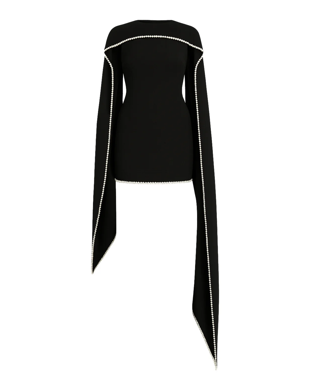 Kerena Mini Dress - Black - Image 7