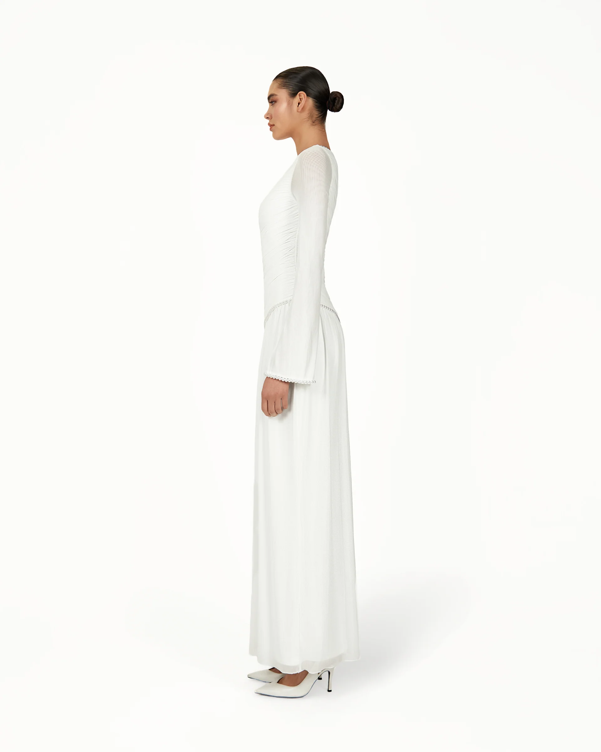 Kimi Dress - White - Image 3