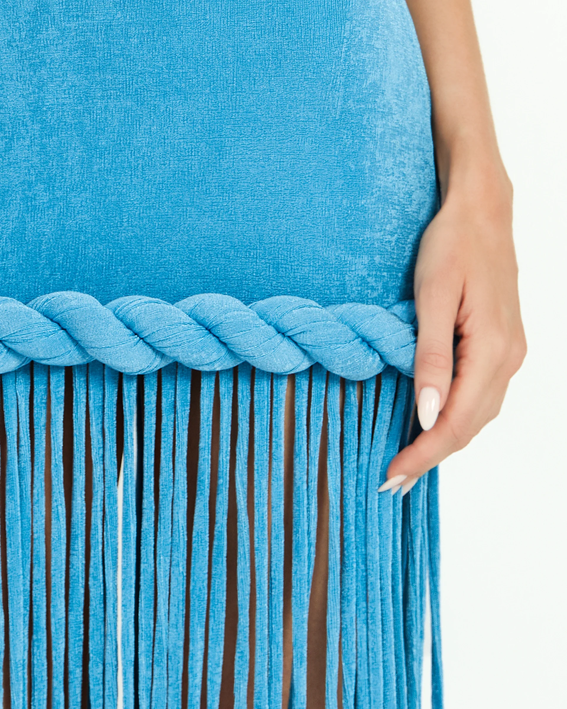 Kiran Dress - Blue - Image 6