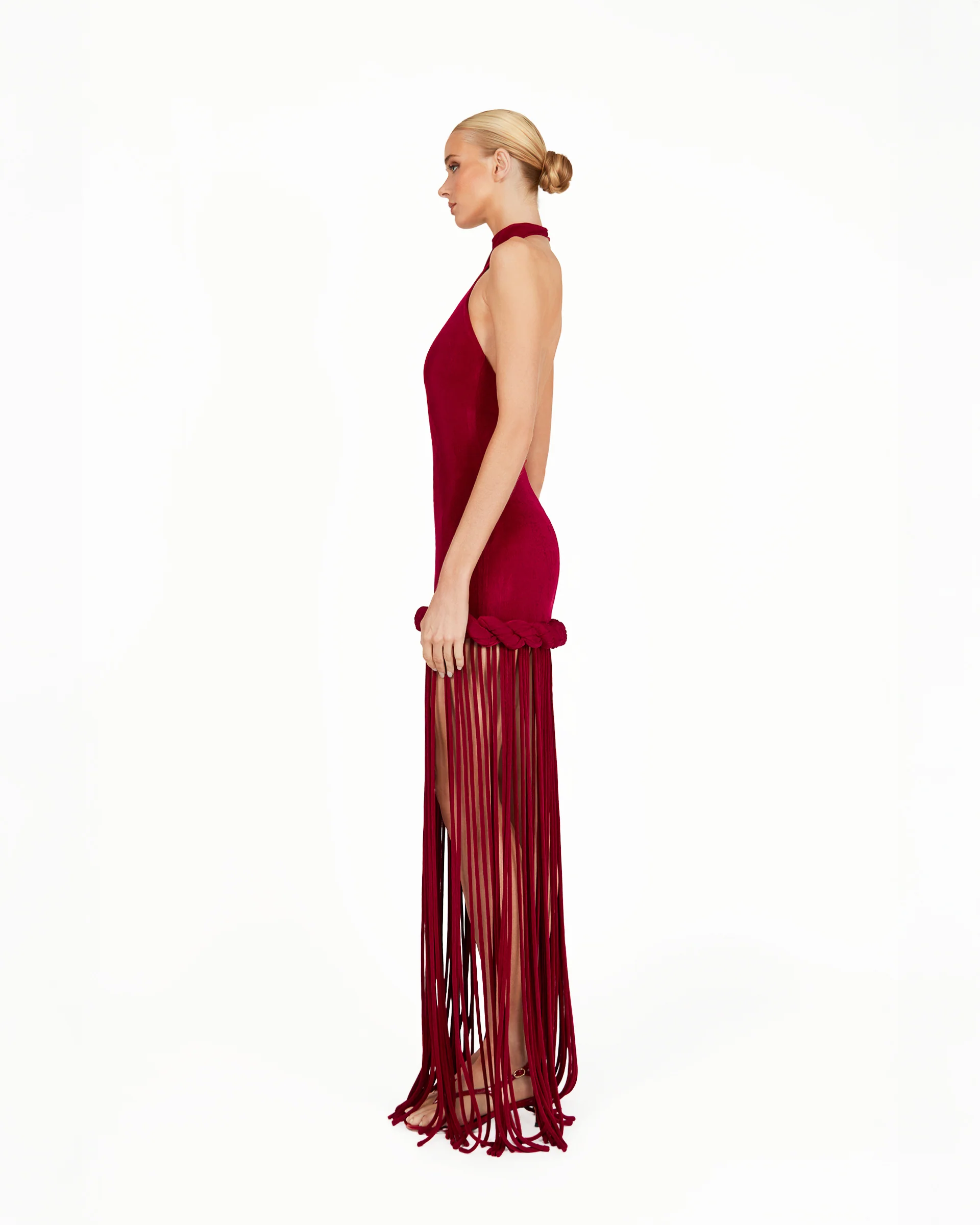 Kiran Dress - Red - Image 3