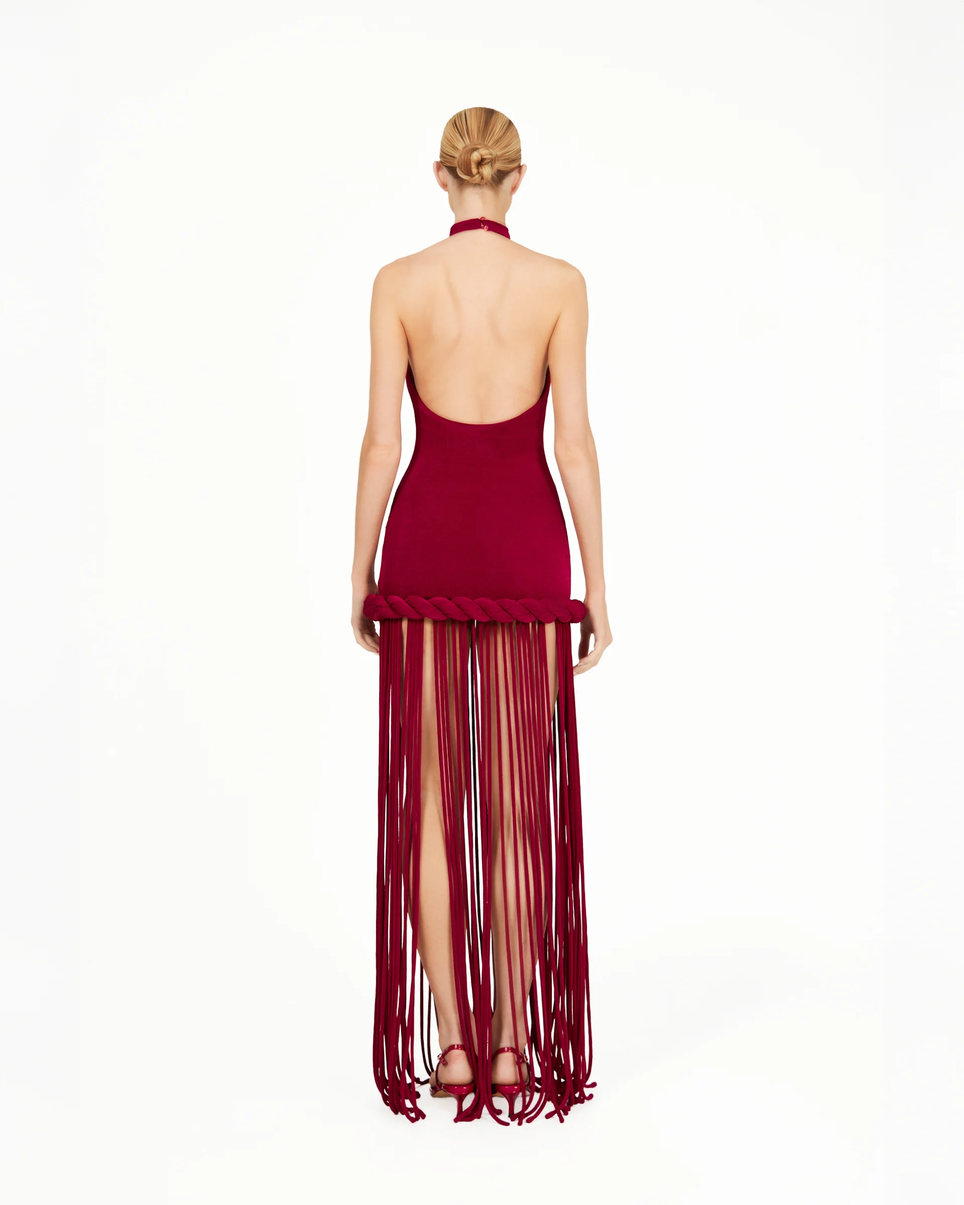 Kiran Dress - Red - Image 4