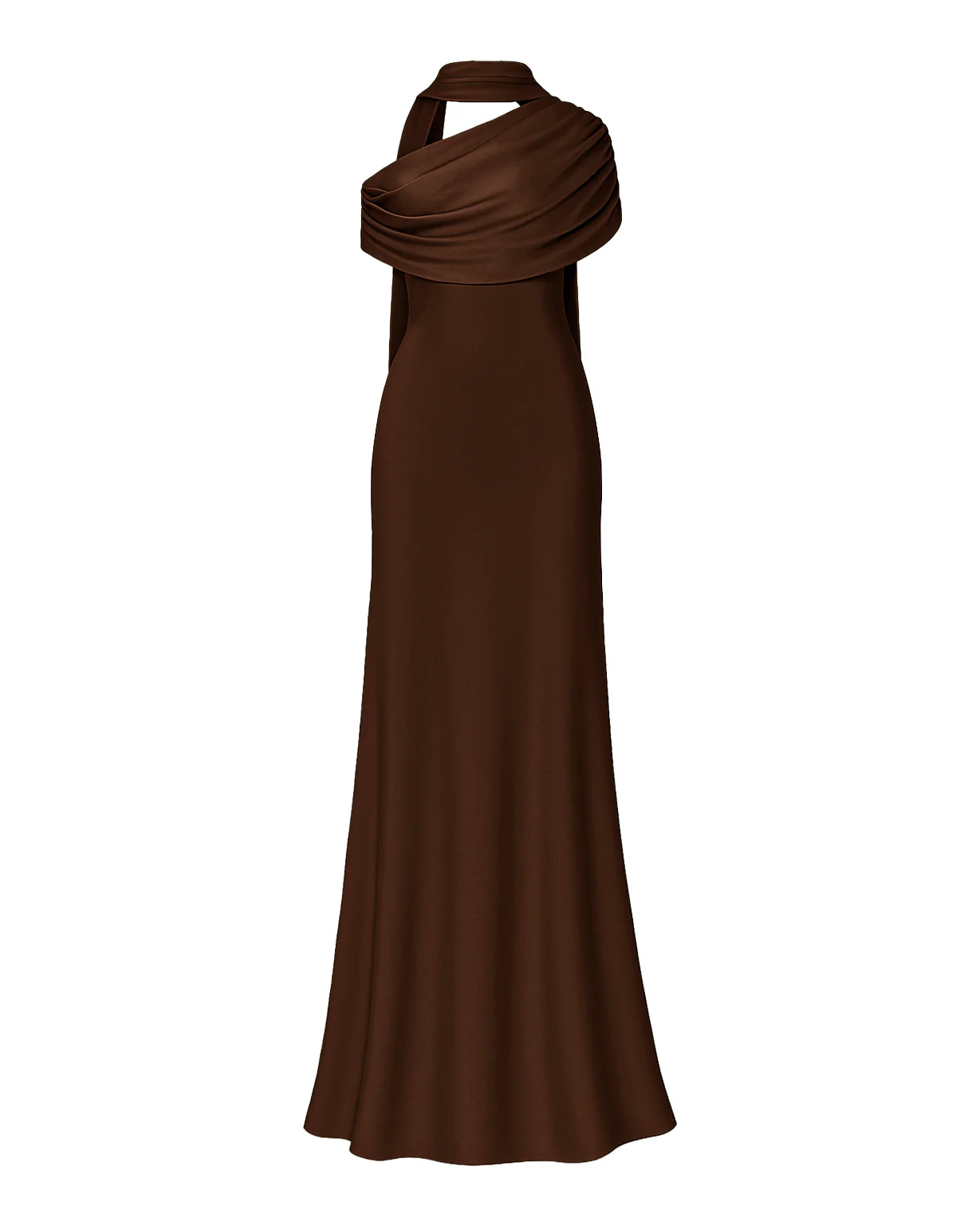 Kiris Dress - Brown - Image 7