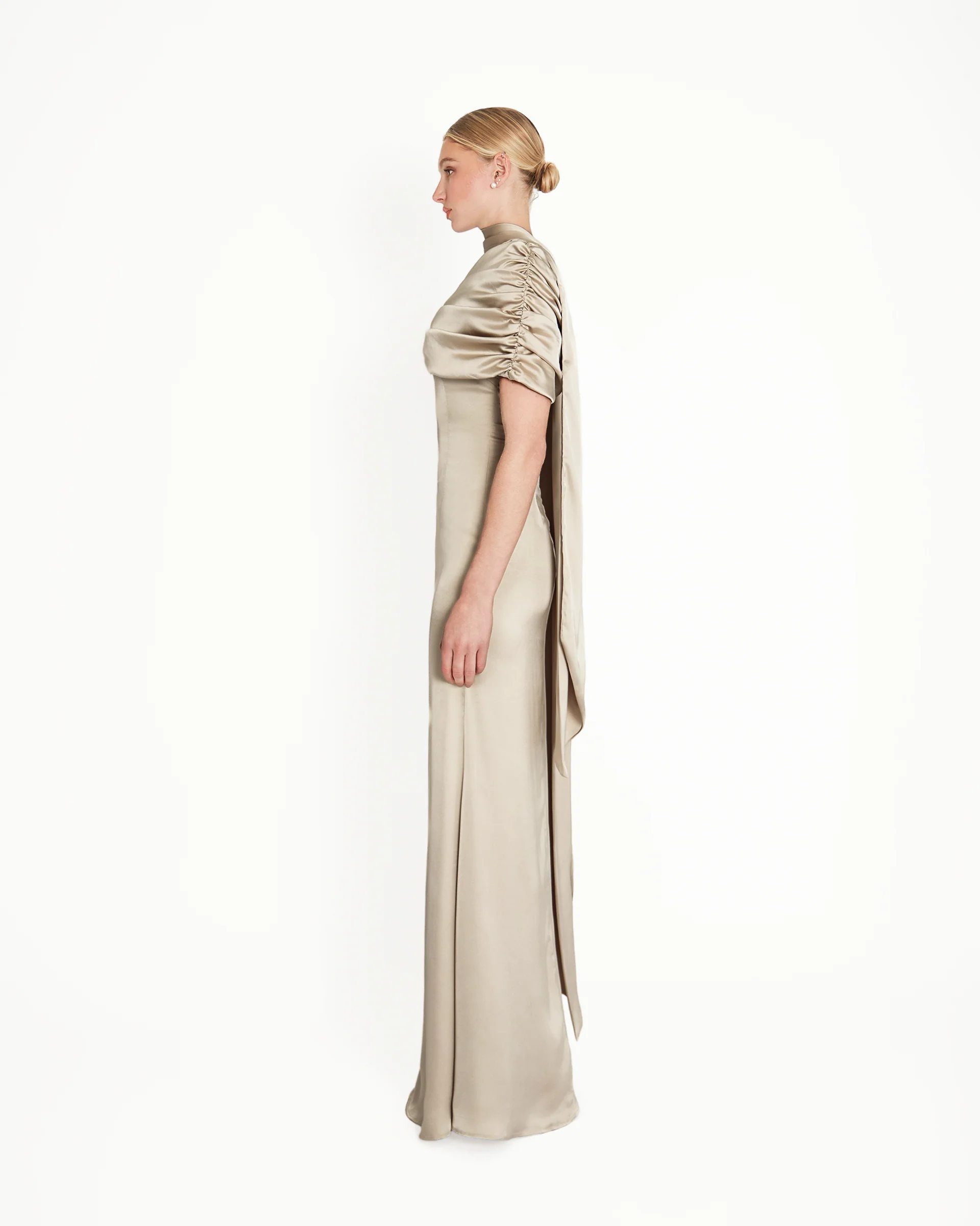 Kiris Dress - Champagne - Image 3