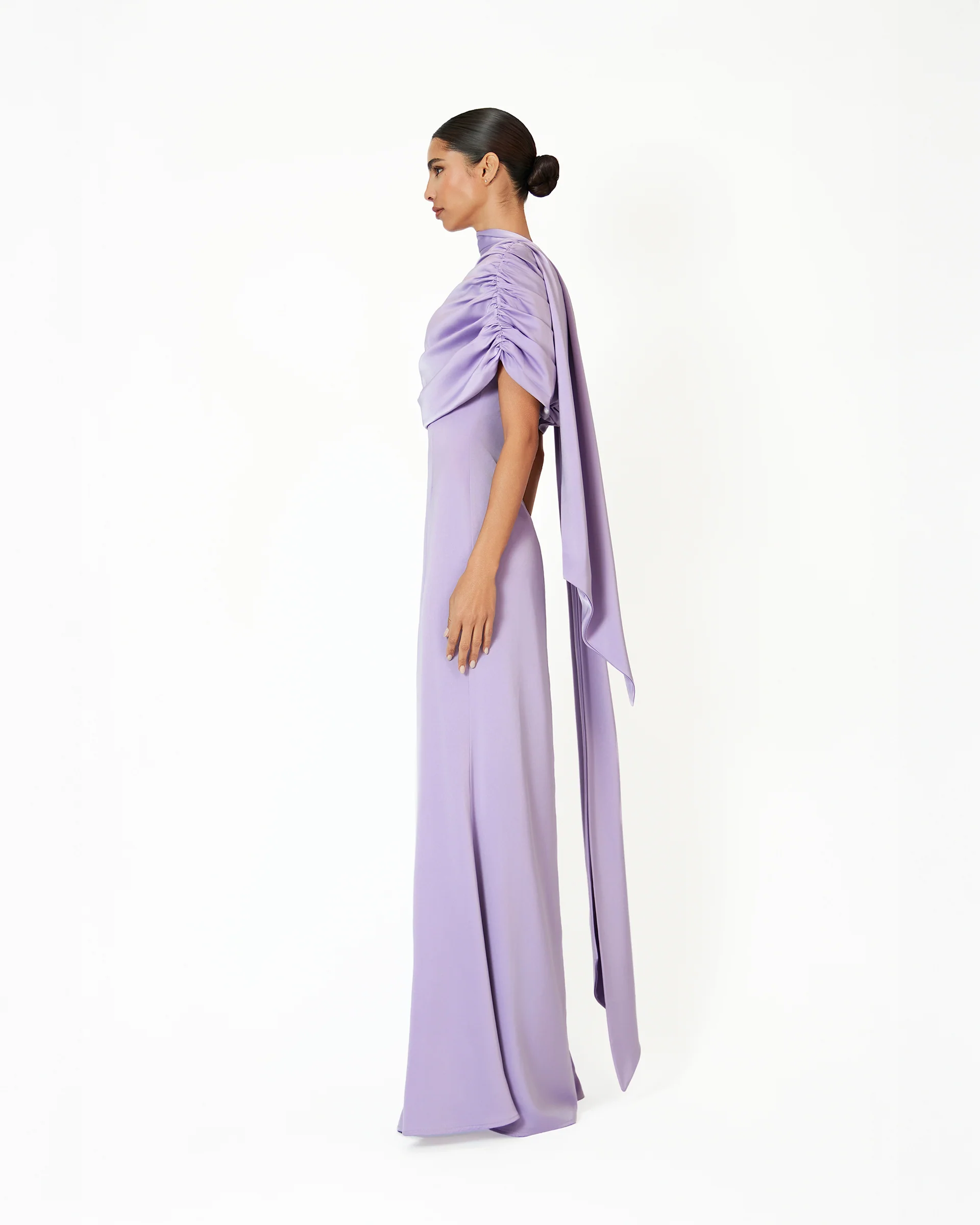 Kiris Dress - Lilac - Image 3