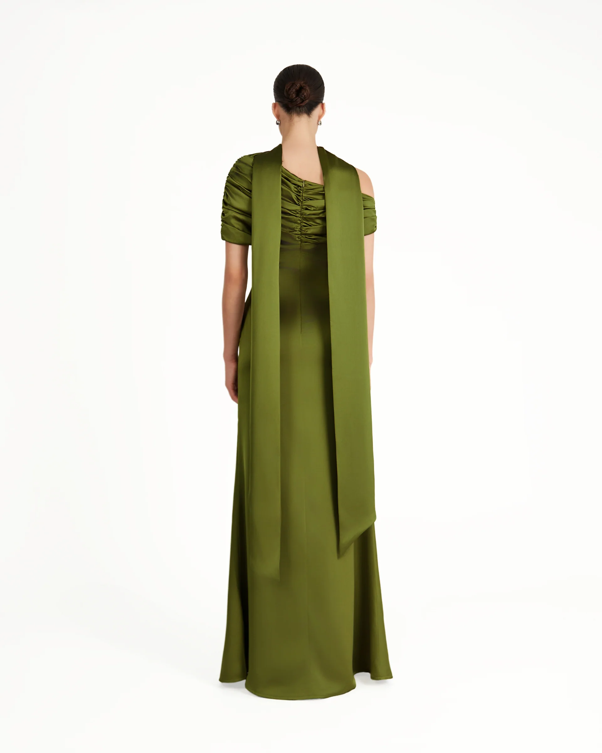 Kiris Dress - Olive Green - Image 4