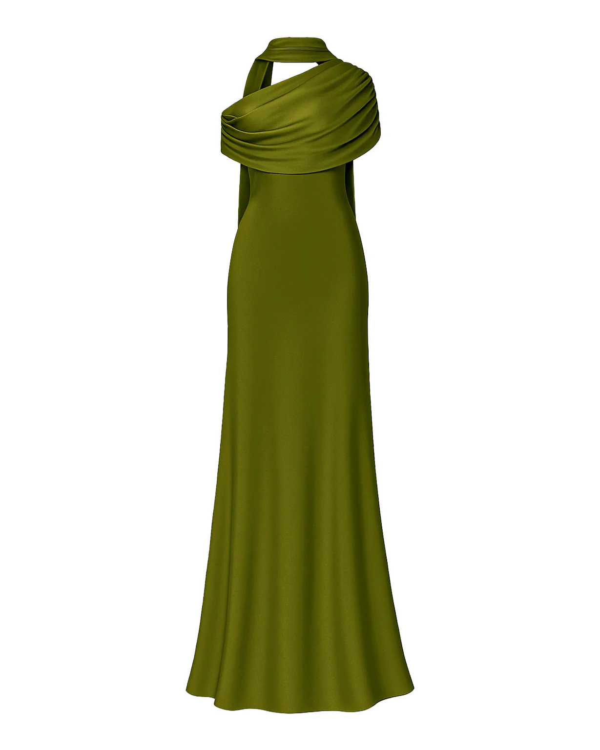 Kiris Dress - Olive Green - Image 7