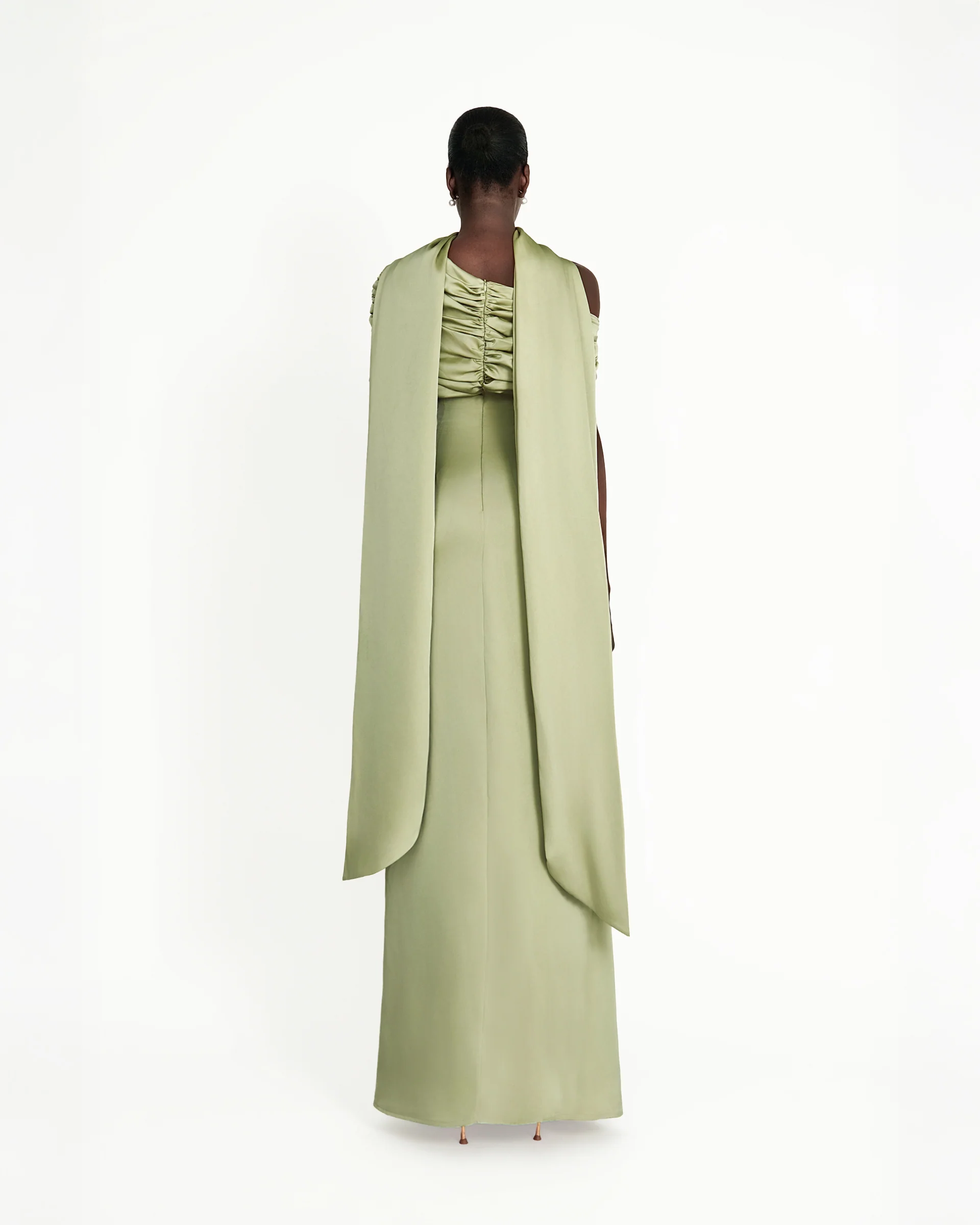 Kiris Dress - Sage Green - Image 4