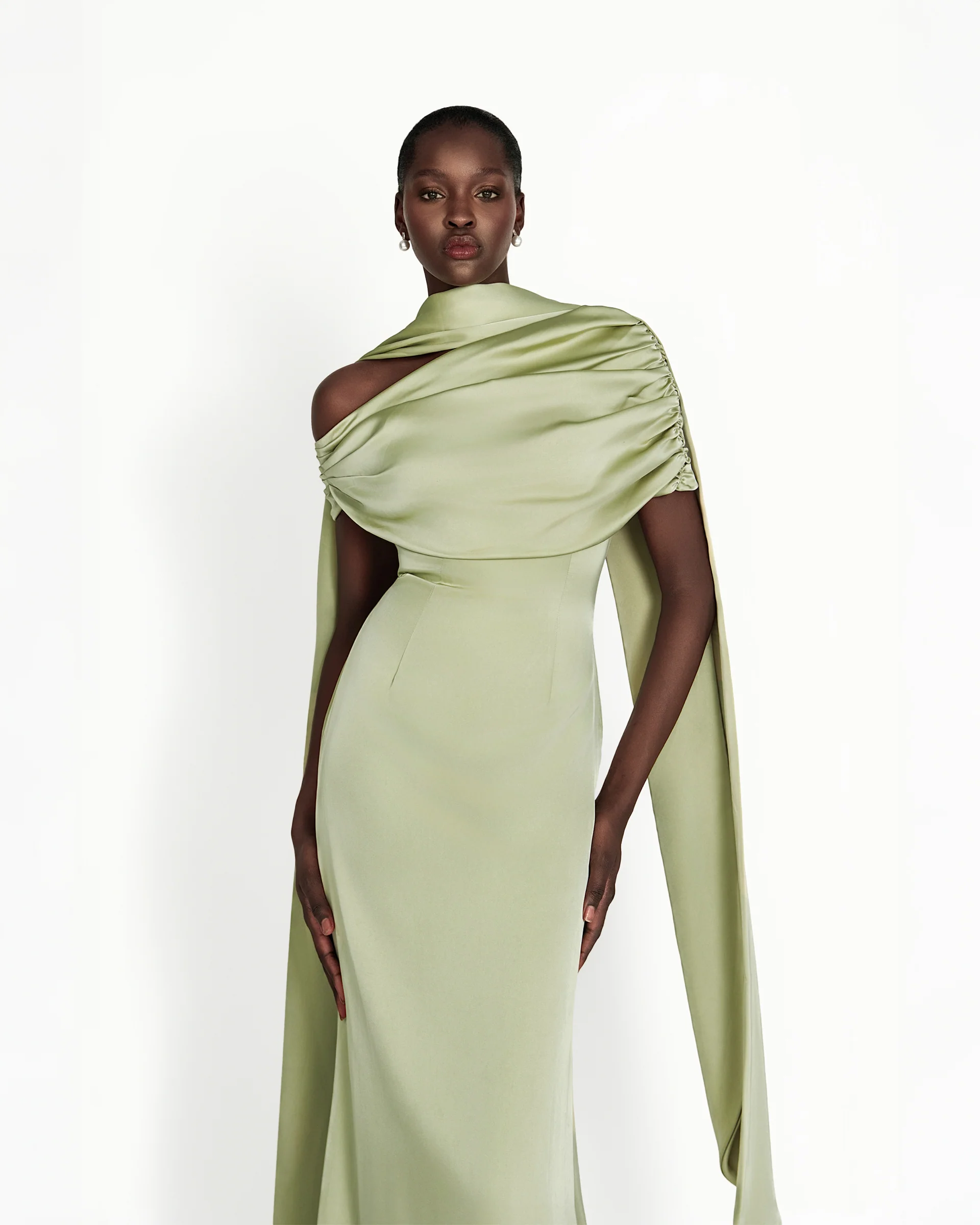 Kiris Dress - Sage Green - Image 5