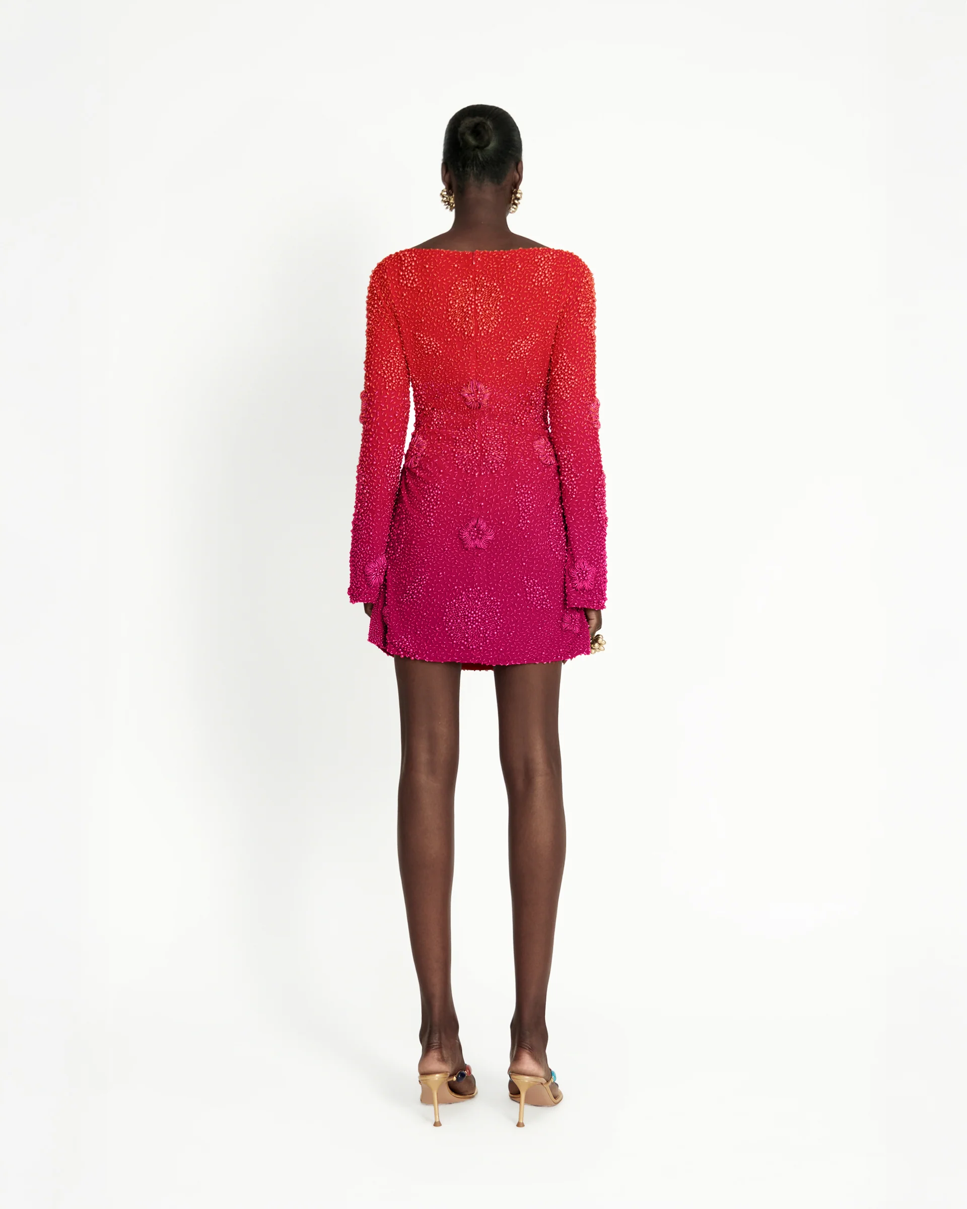 Kitha Mini Dress - Pink - Image 4